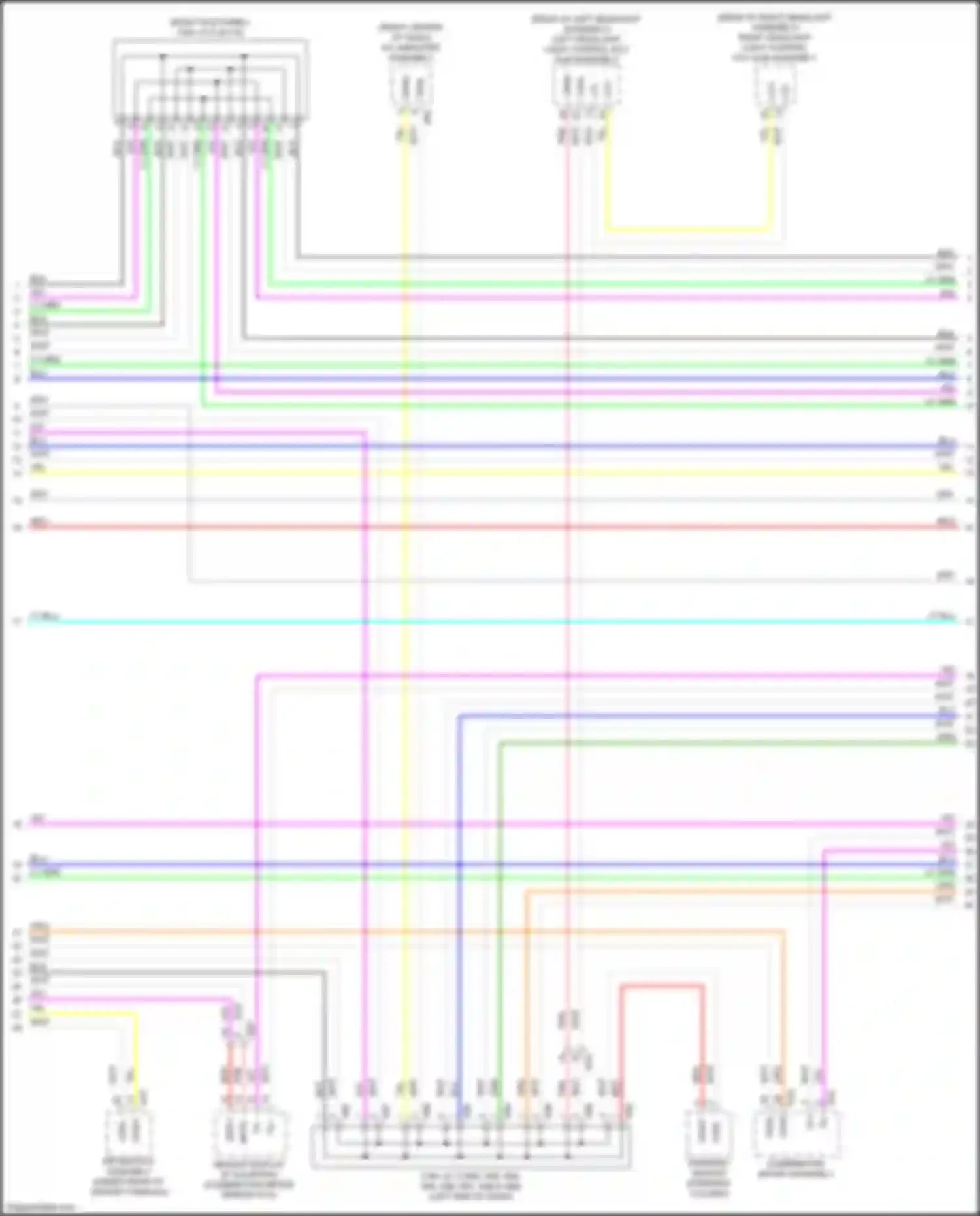 GS Lexus IV facelift (2015-2020): Computer data lines circuit (2 of 6)