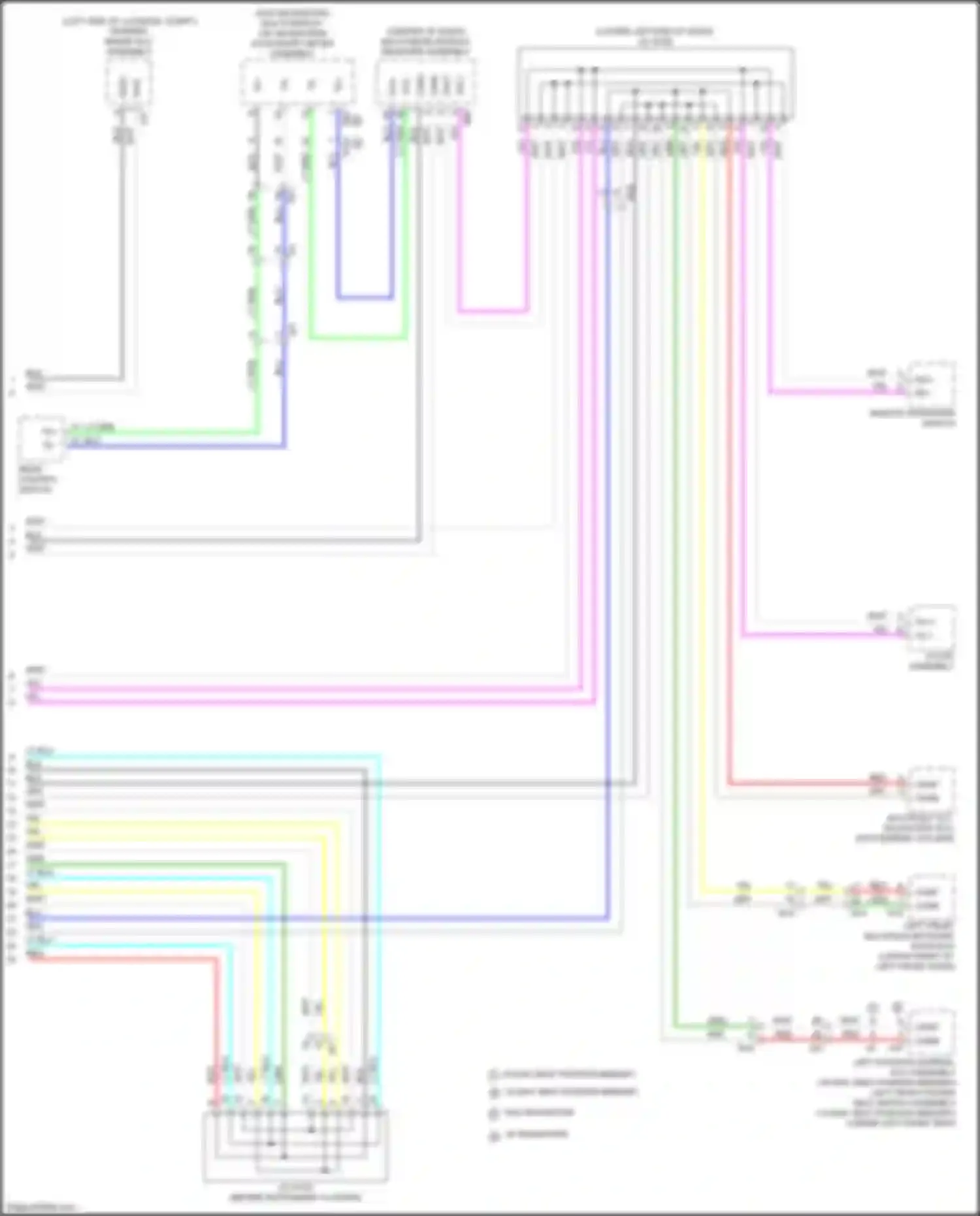 GS Lexus IV facelift (2015-2020): High/low bus circuit (6 of 6)