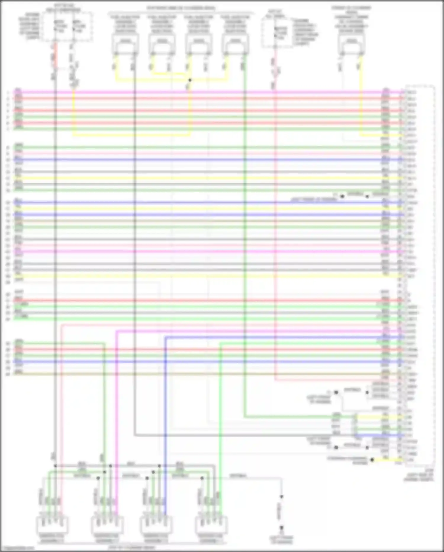 GS Lexus IV facelift (2015-2020): Wiring diagram engine performance 2.0l turbo (9 of 9)