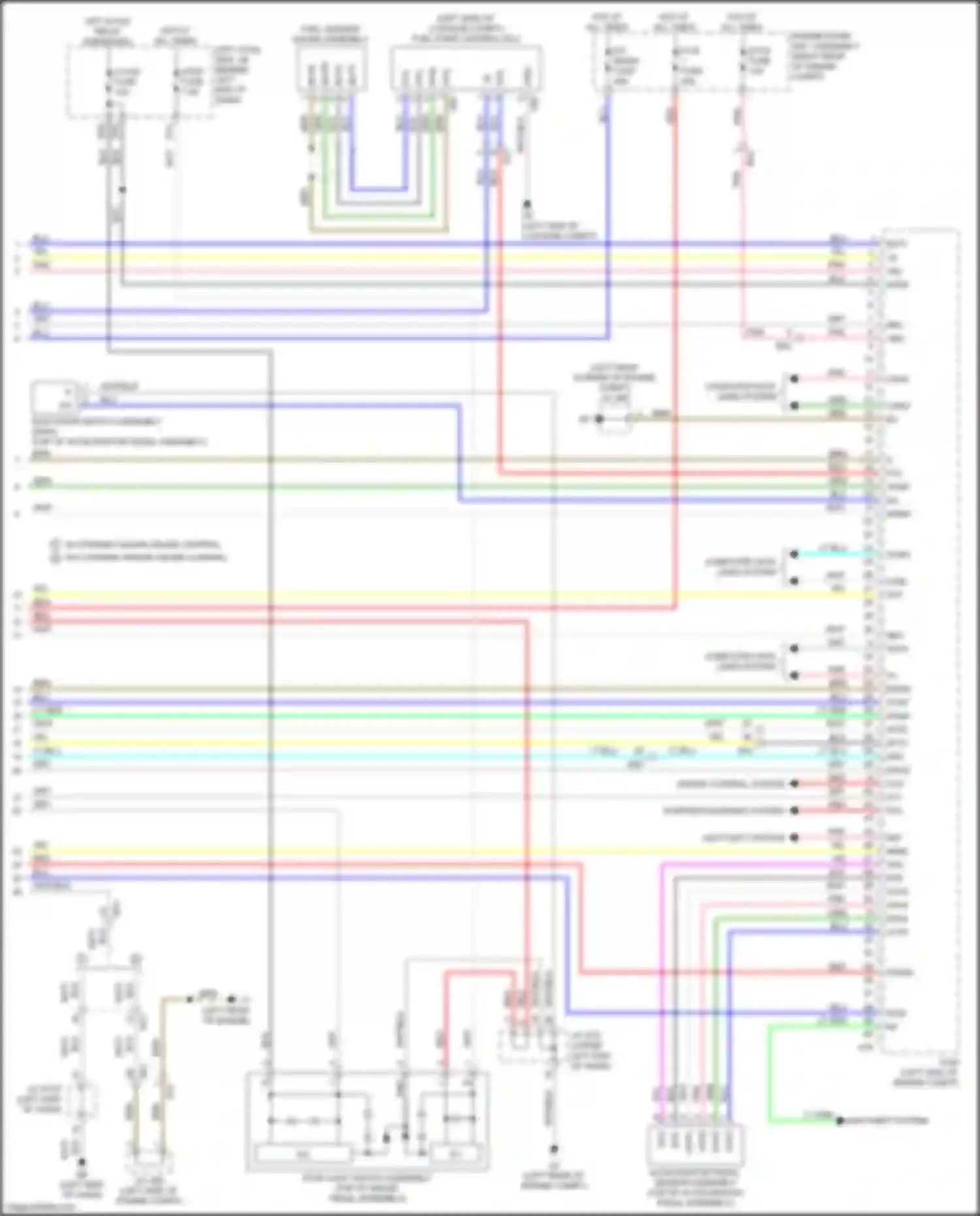 GS Lexus IV facelift (2015-2020): Wiring diagram engine performance 3.5l (11 of 11)