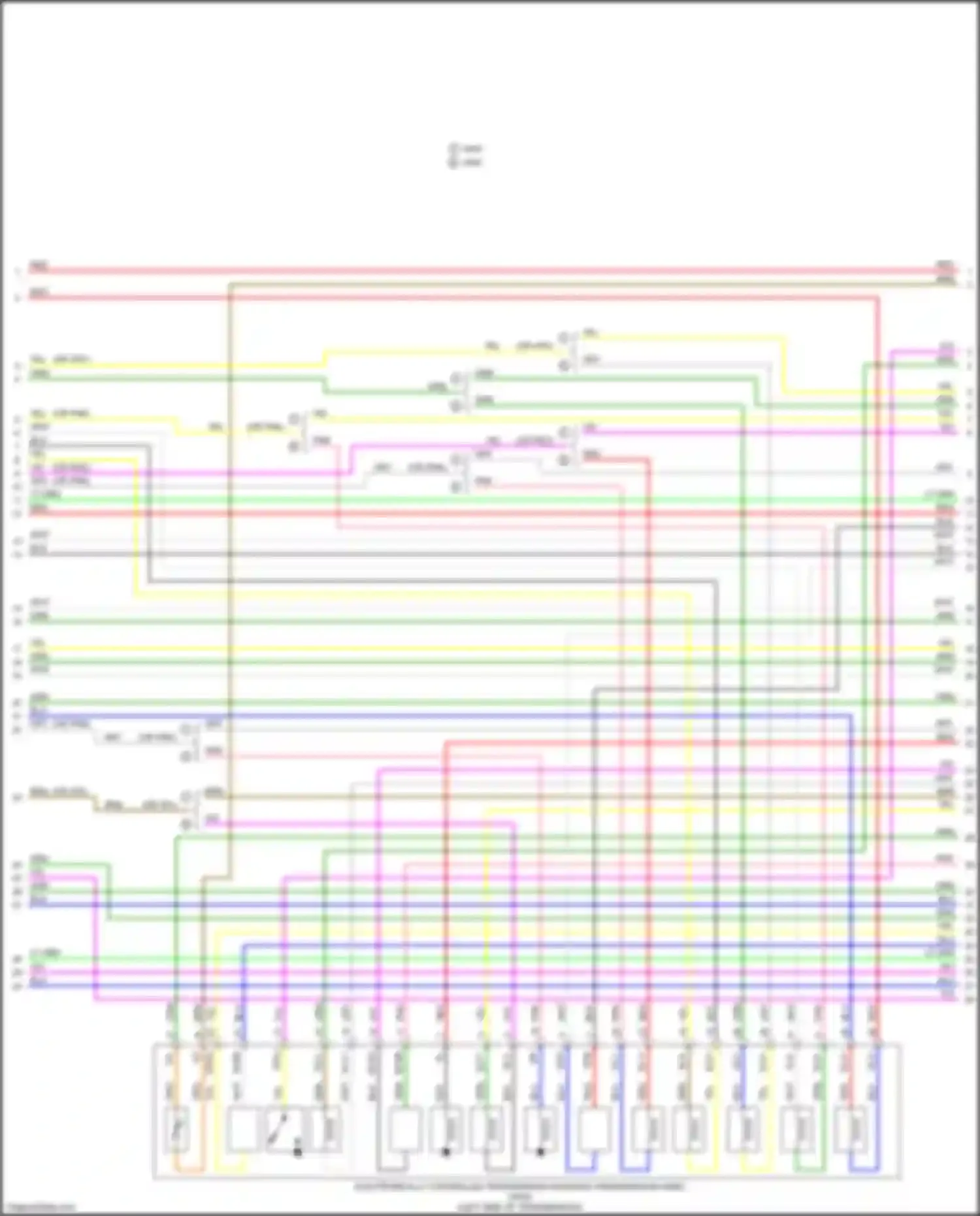GS Lexus IV facelift (2015-2020): Wiring diagram engine performance 3.5l (3 of 11)