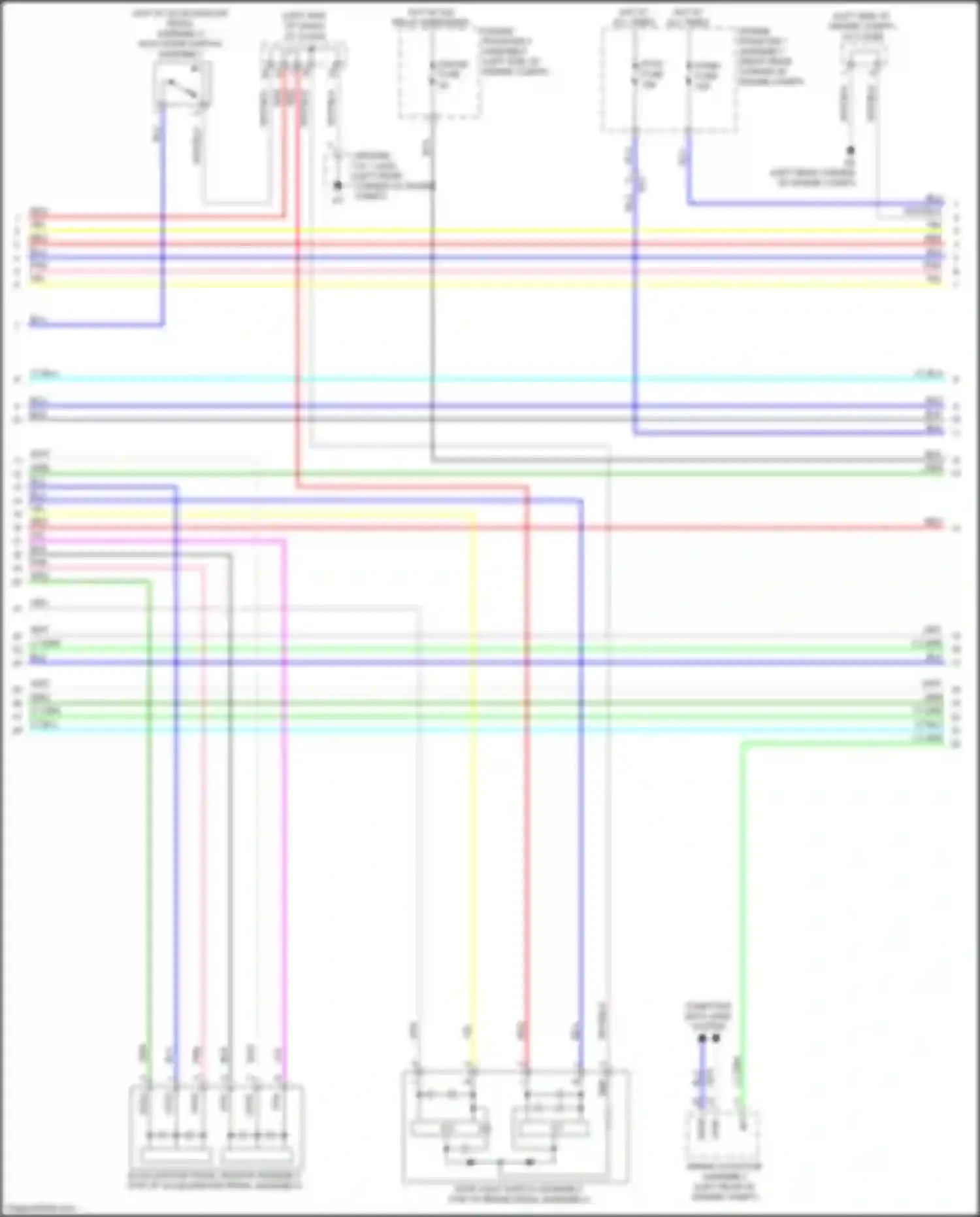 GS Lexus IV facelift (2015-2020): Wiring diagram engine performance 5.0l (2 of 11)