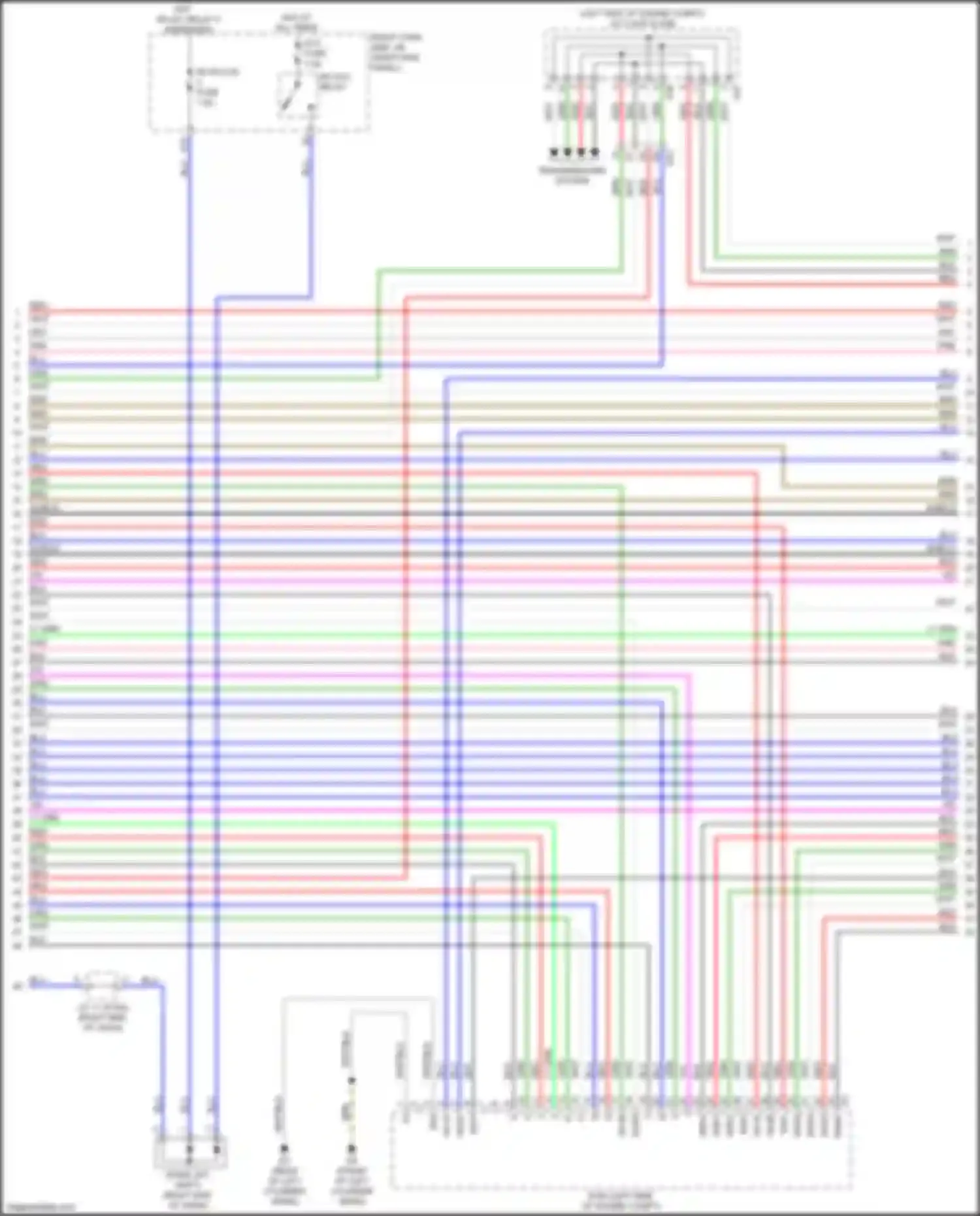 GS Lexus IV facelift (2015-2020): Wiring diagram engine performance 5.0l (8 of 11)