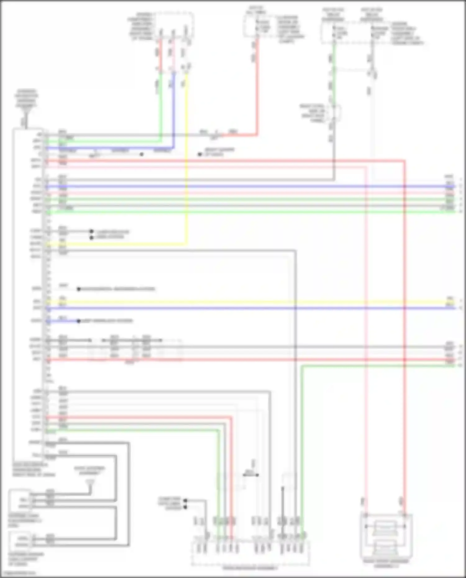 GS Lexus IV facelift (2015-2020): Telematics circuit (1 of 2)