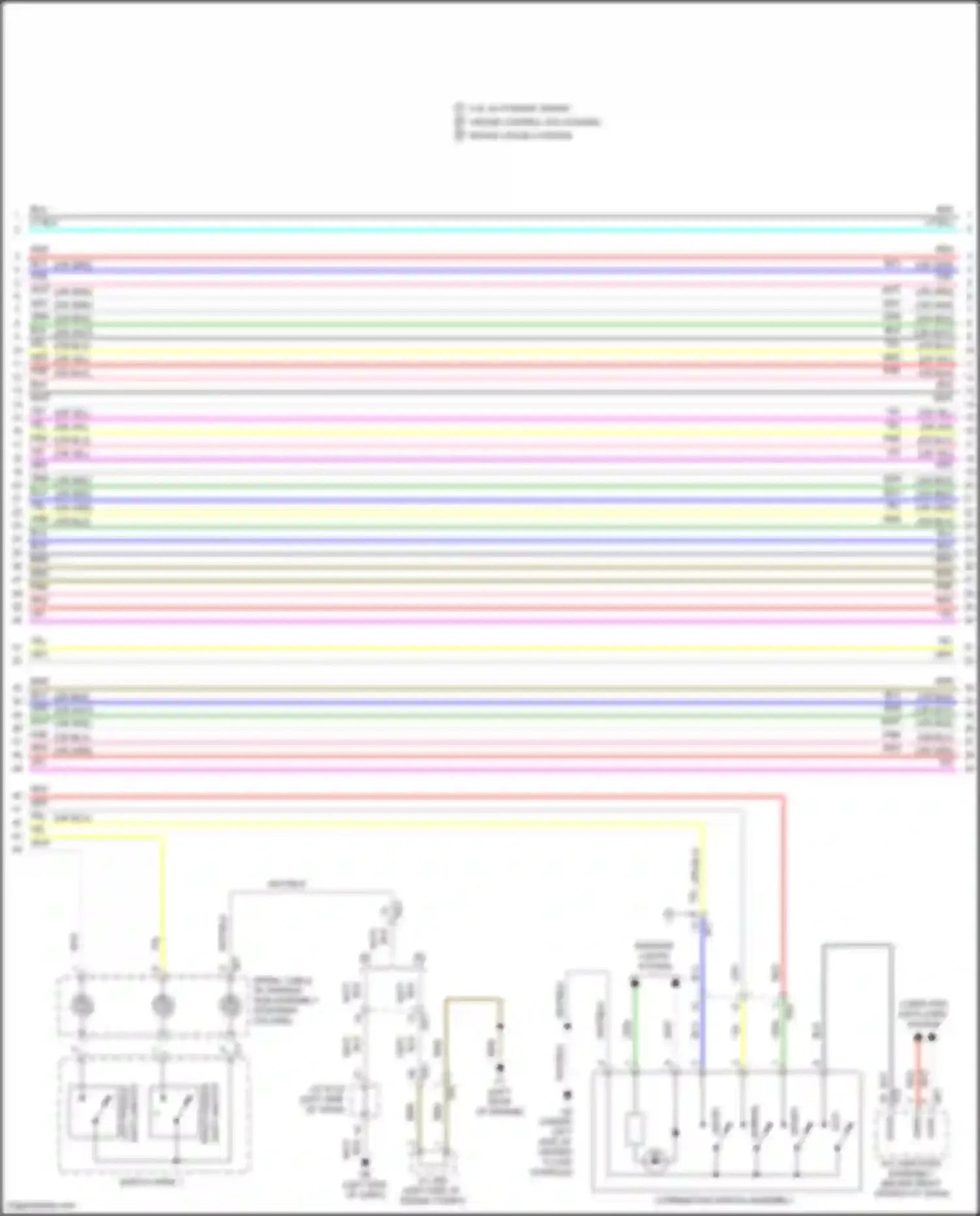 GS Lexus IV facelift (2015-2020): Transmission circuit (3 of 6)