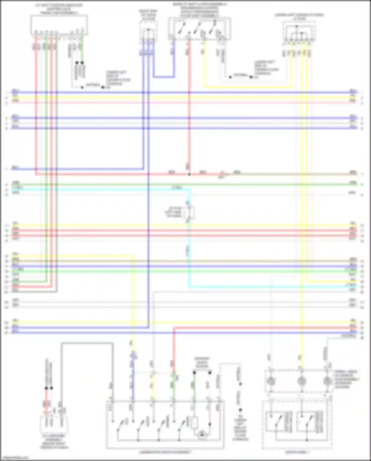 Wiring diagram computer data for Lexus GS IV facelift (2015-2020)