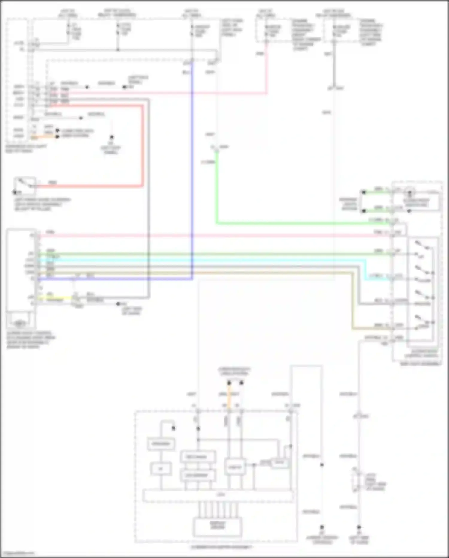 Wiring diagram blk for Lexus GS IV facelift (2015-2020) (40 of 269)