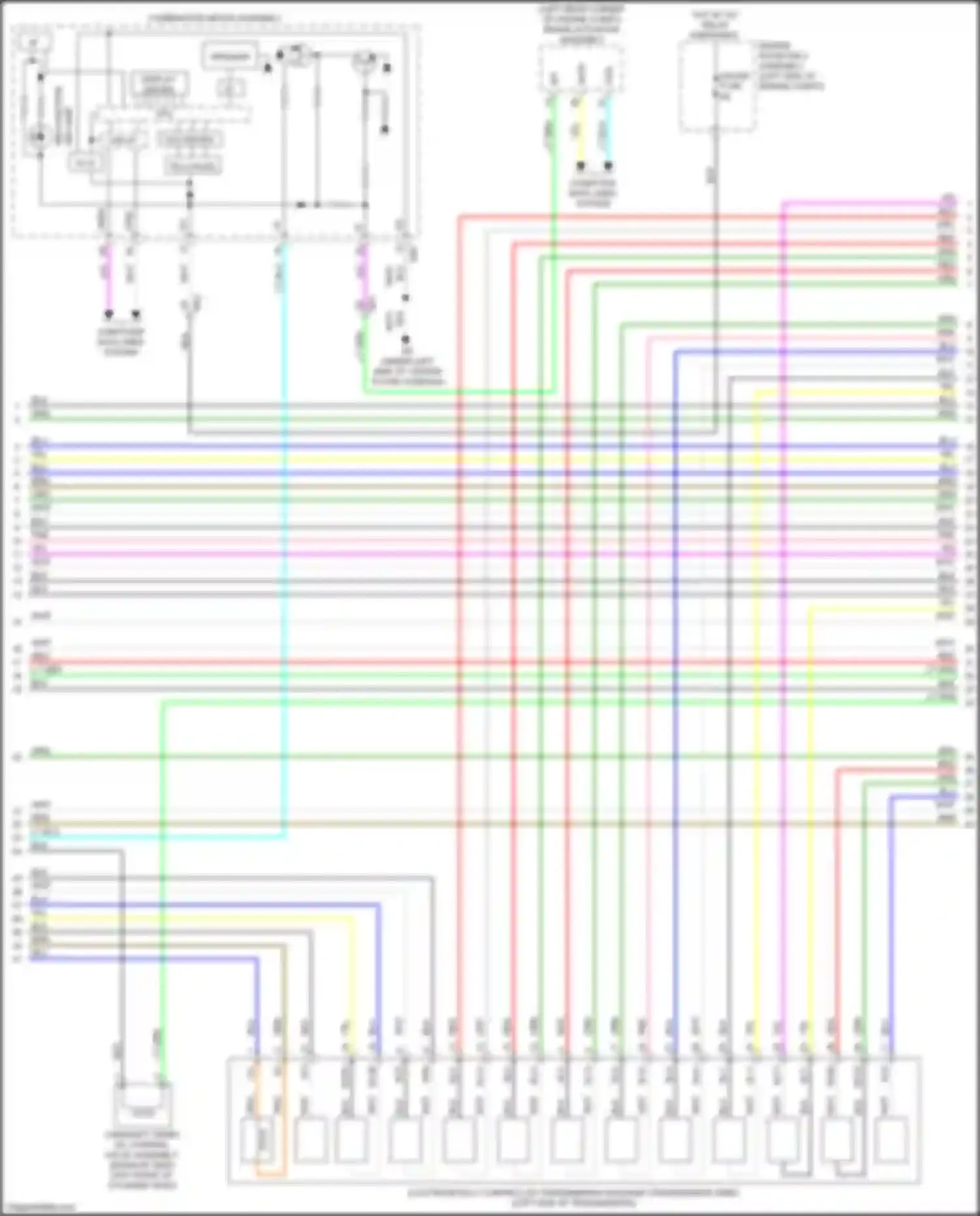 Wiring diagram spi+ for Lexus GS IV facelift (2015-2020)