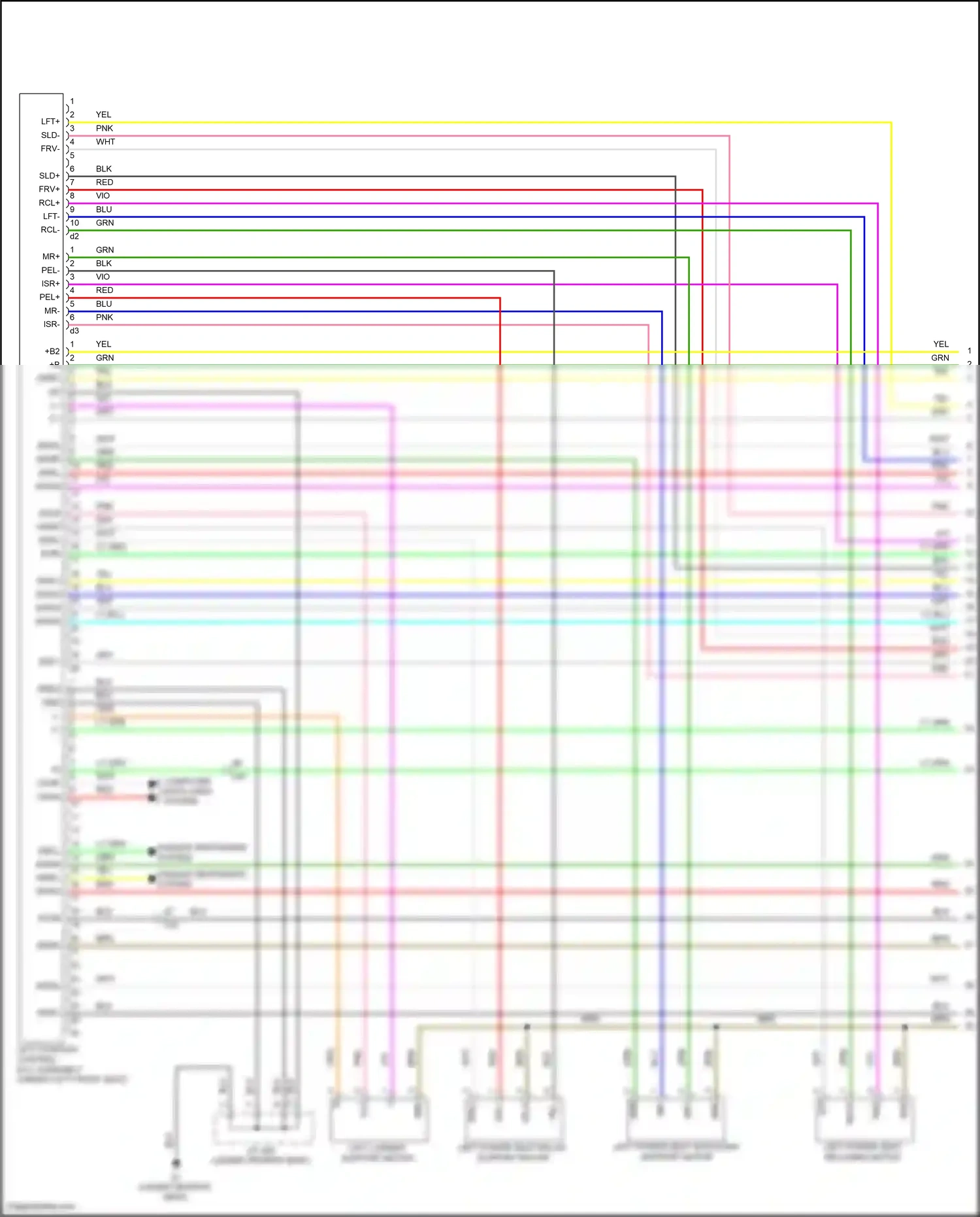 Lexus GS IV facelift (2015-2020) computer data lines system wiring diagram  (103 of 151)