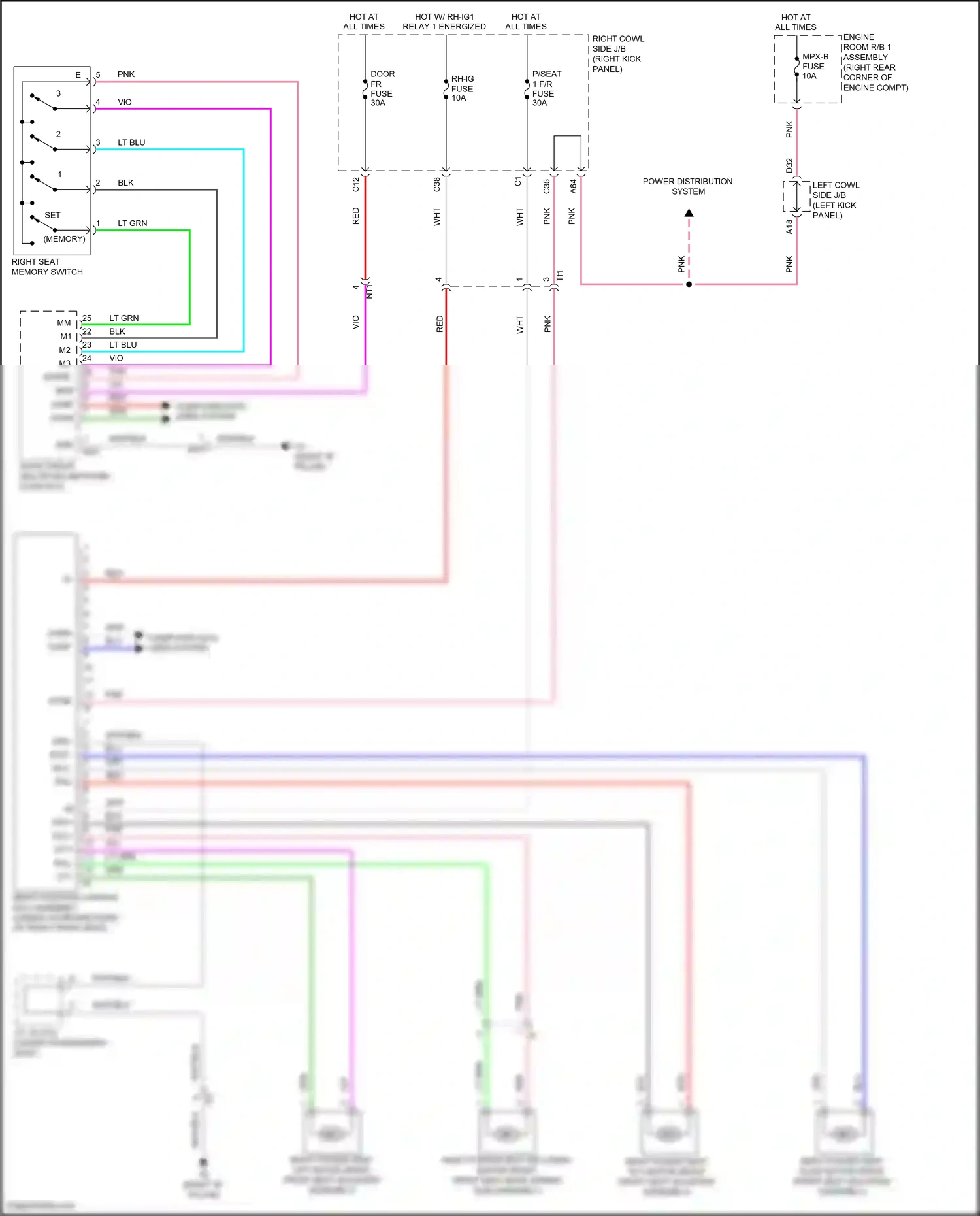 Lexus GS IV facelift (2015-2020) computer data lines system wiring diagram  (136 of 151)