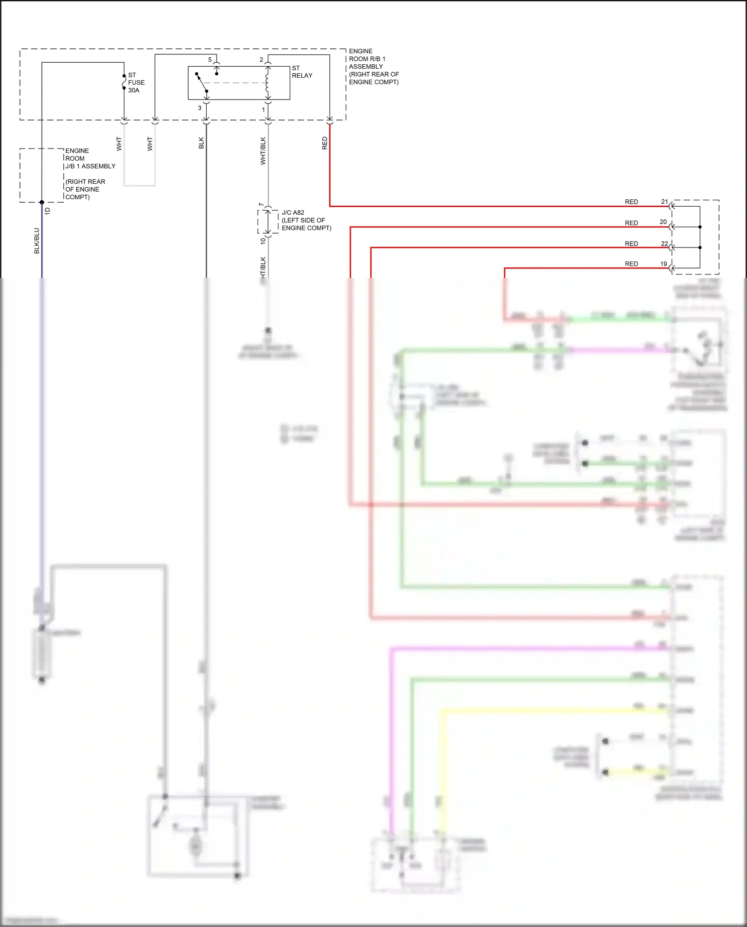 Lexus GS IV facelift (2015-2020) computer data lines system wiring diagram  (30 of 151)