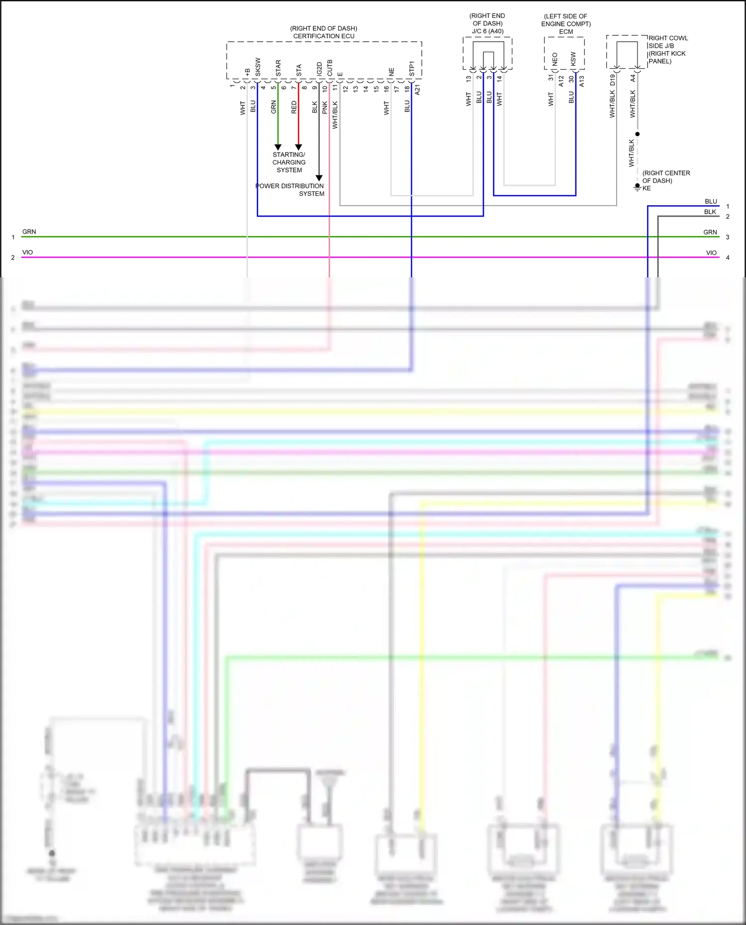 Lexus GS IV facelift (2015-2020) data wiring diagram  (1 of 4)