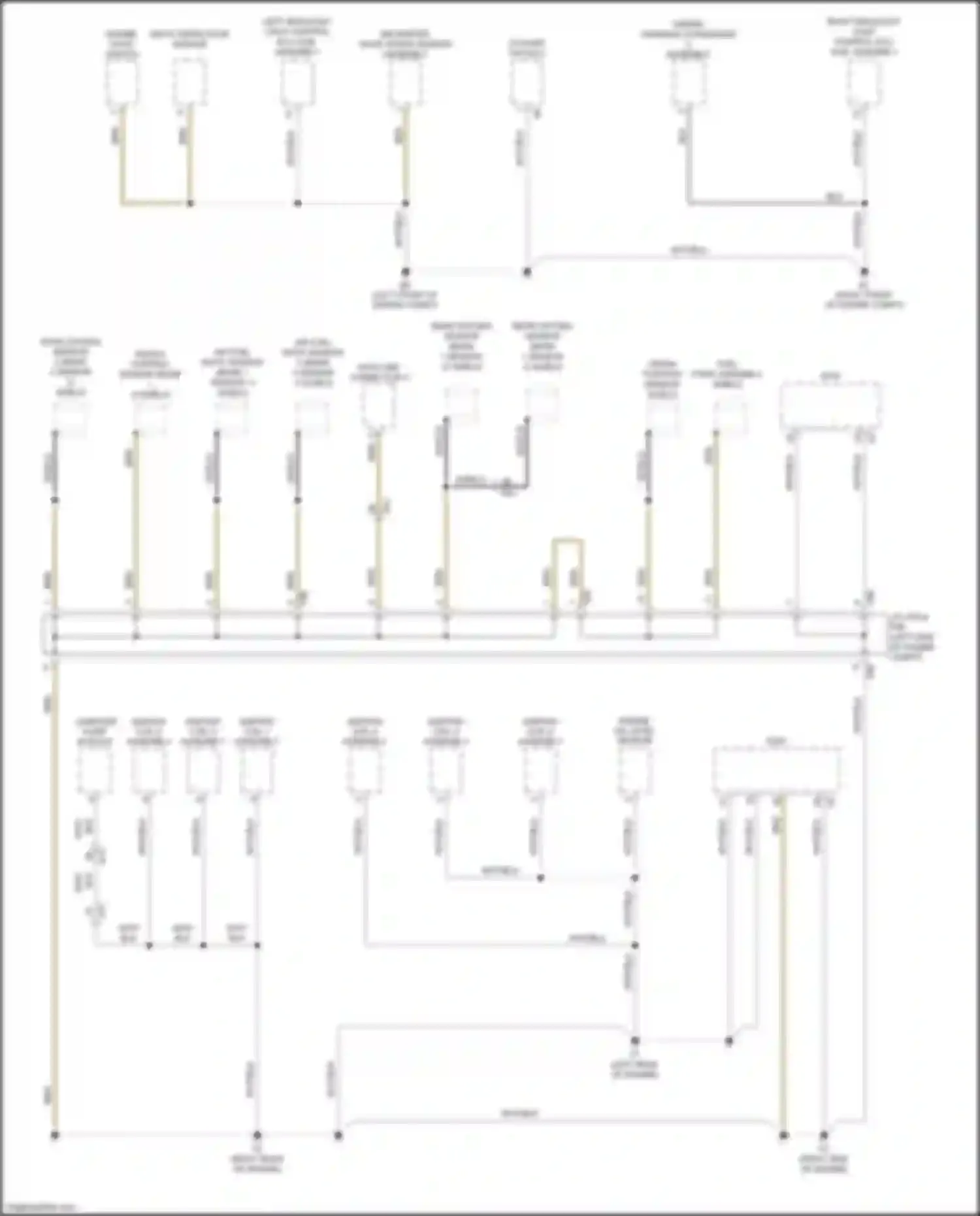 Wiring diagram crank position sensor shield for Lexus GS IV facelift (2015-2020)