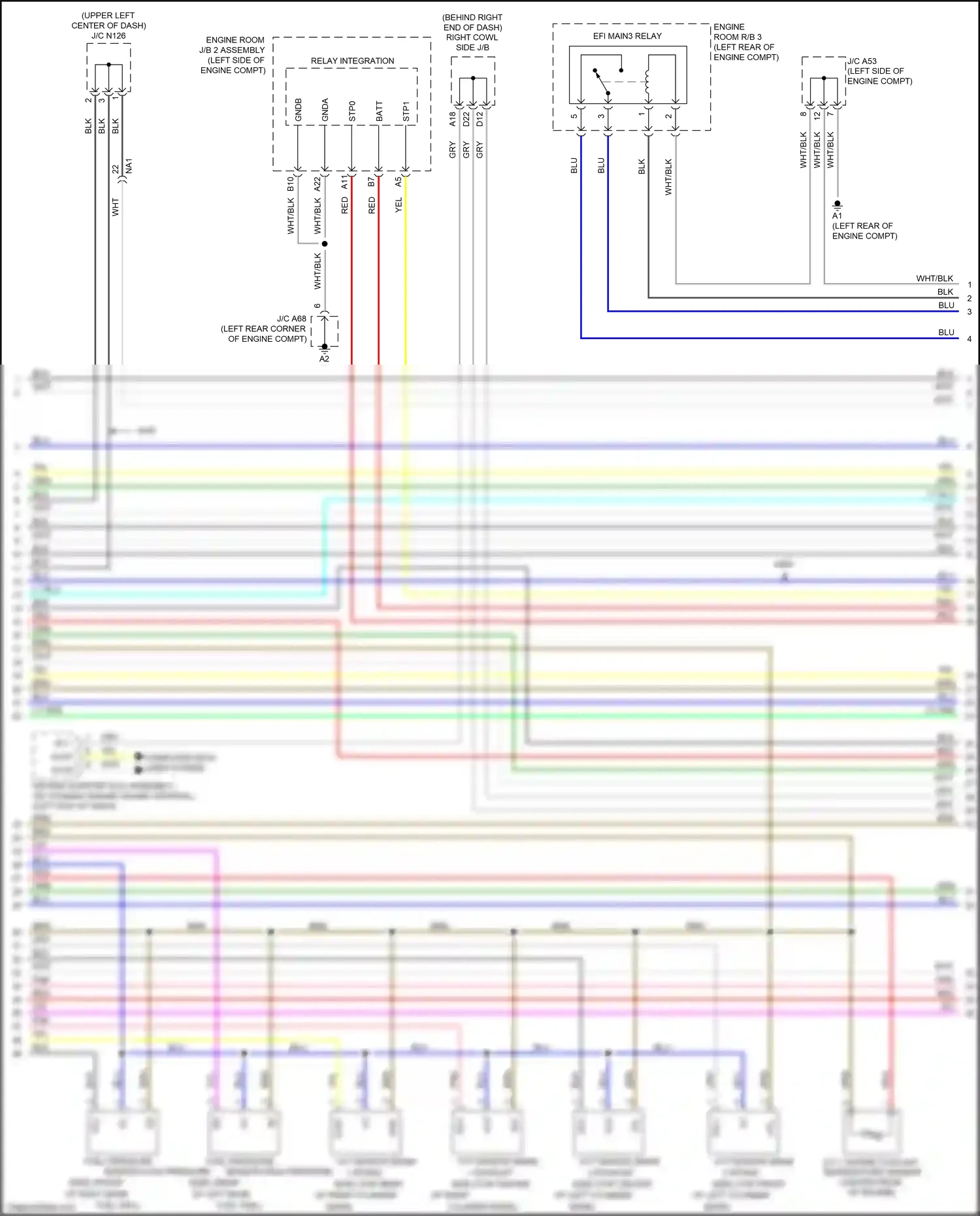 Lexus GS IV facelift (2015-2020) e.f.i. engine coolant temperature sensor wiring diagram  (5 of 7)