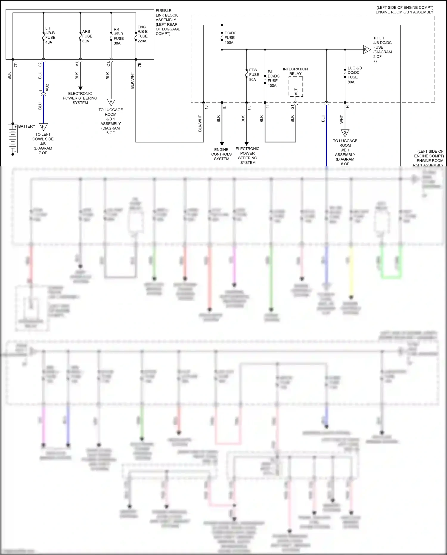 Lexus GS IV facelift (2015-2020) engine controls system wiring diagram  (12 of 13)