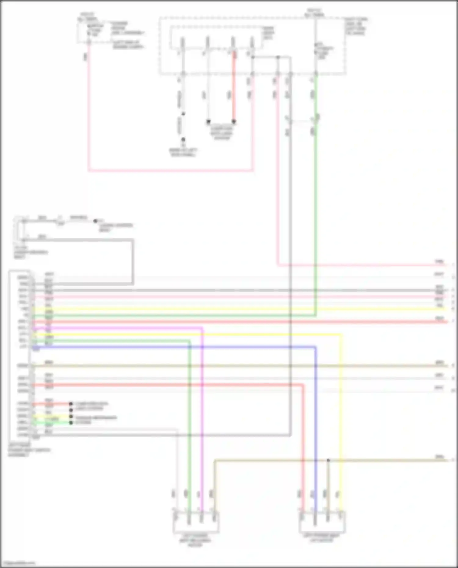 Wiring diagram engine room r/b 1 assembly for Lexus GS IV facelift (2015-2020) (42 of 86)