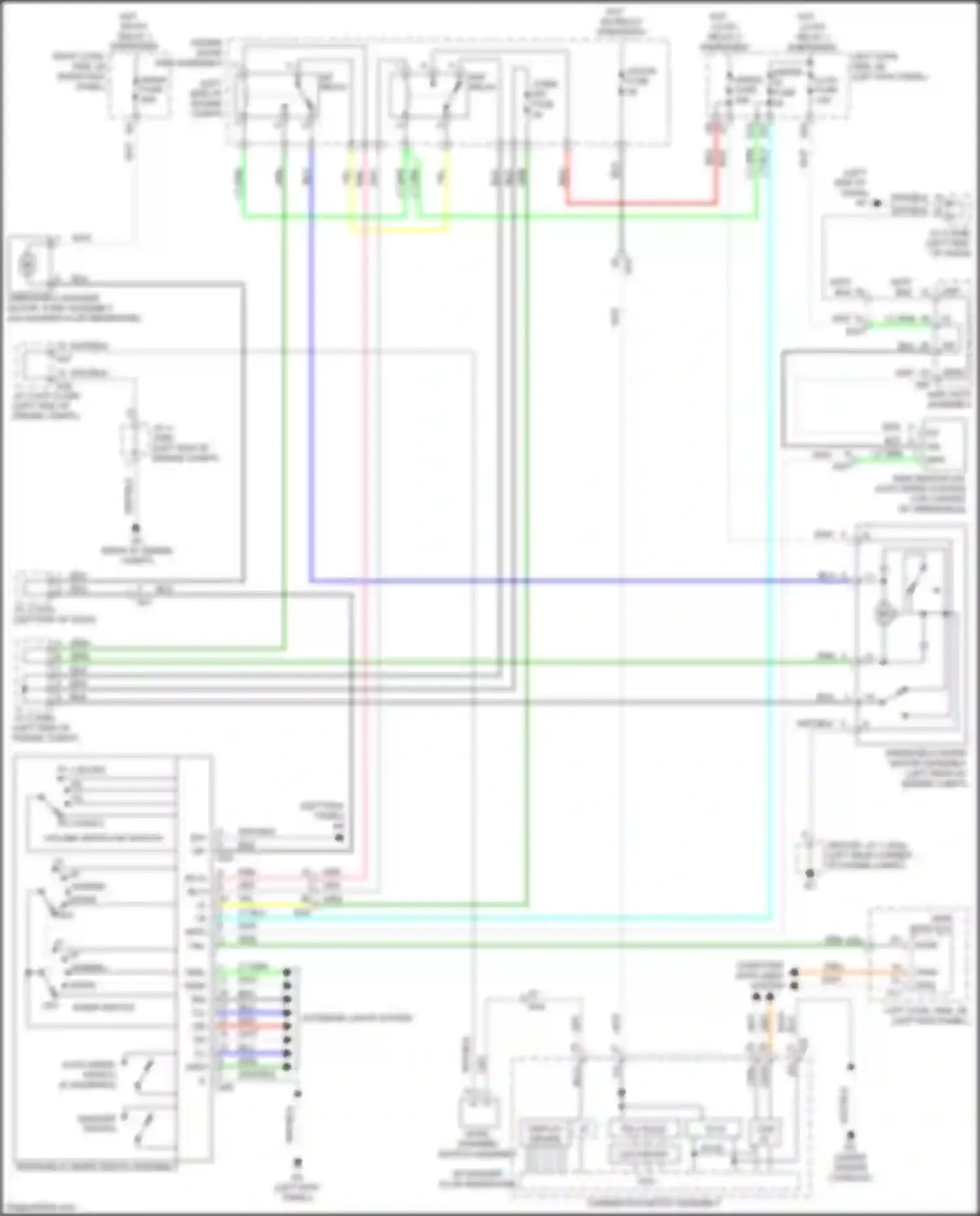 Wiring diagram can i/f for Lexus GS IV facelift (2015-2020)