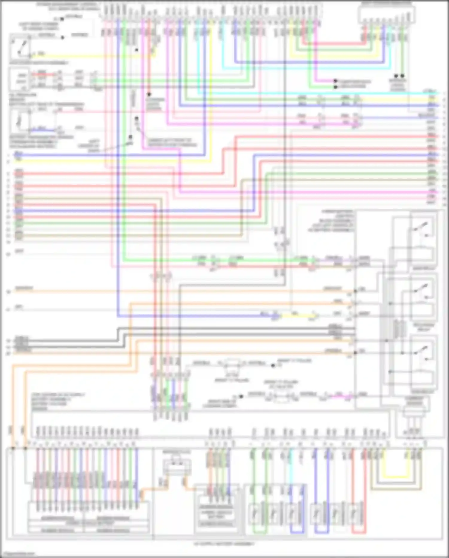 Wiring diagram kick down switch assembly for Lexus GS IV facelift (2015-2020) (6 of 7)
