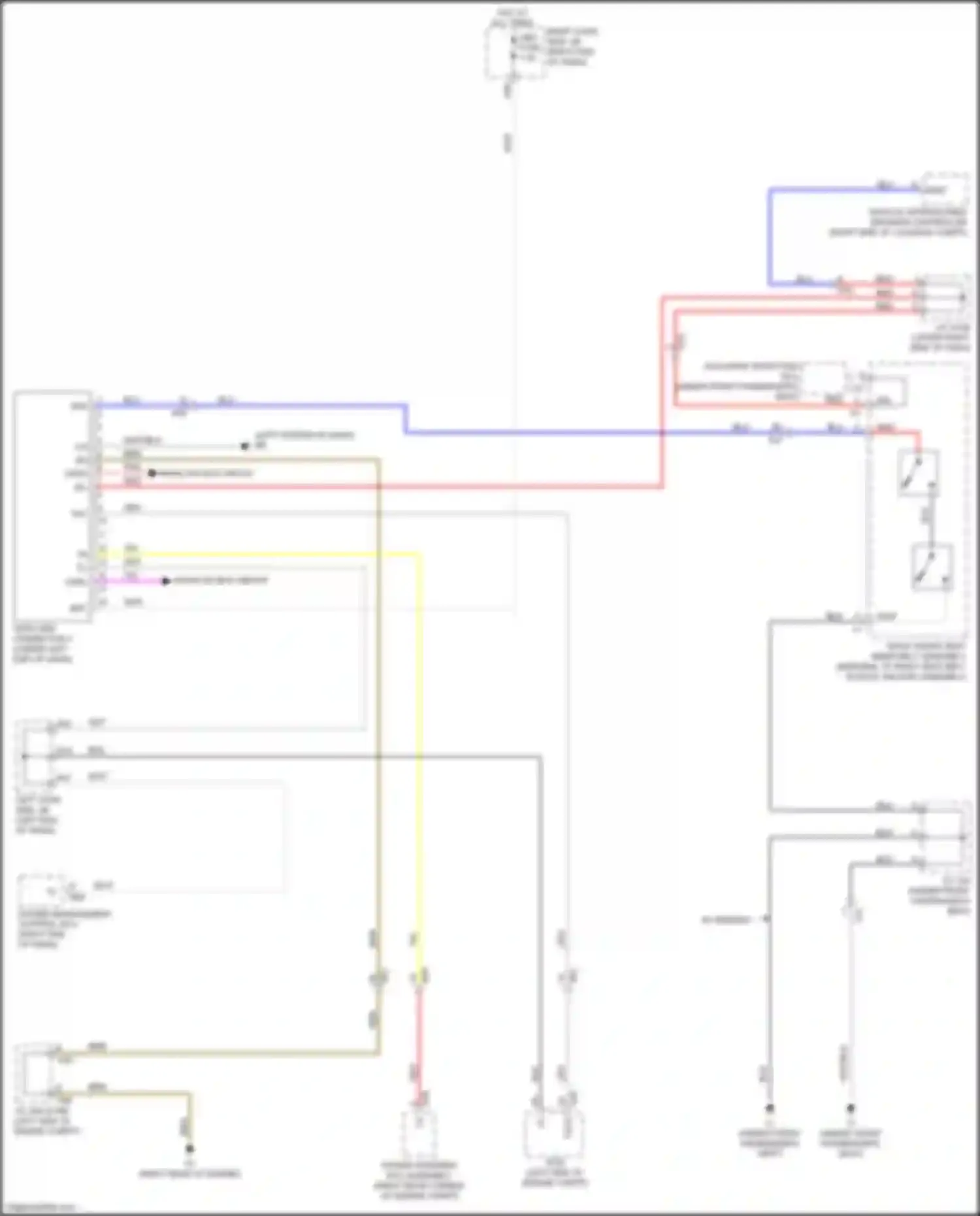 Wiring diagram obd fuse for Lexus GS IV facelift (2015-2020) (2 of 4)