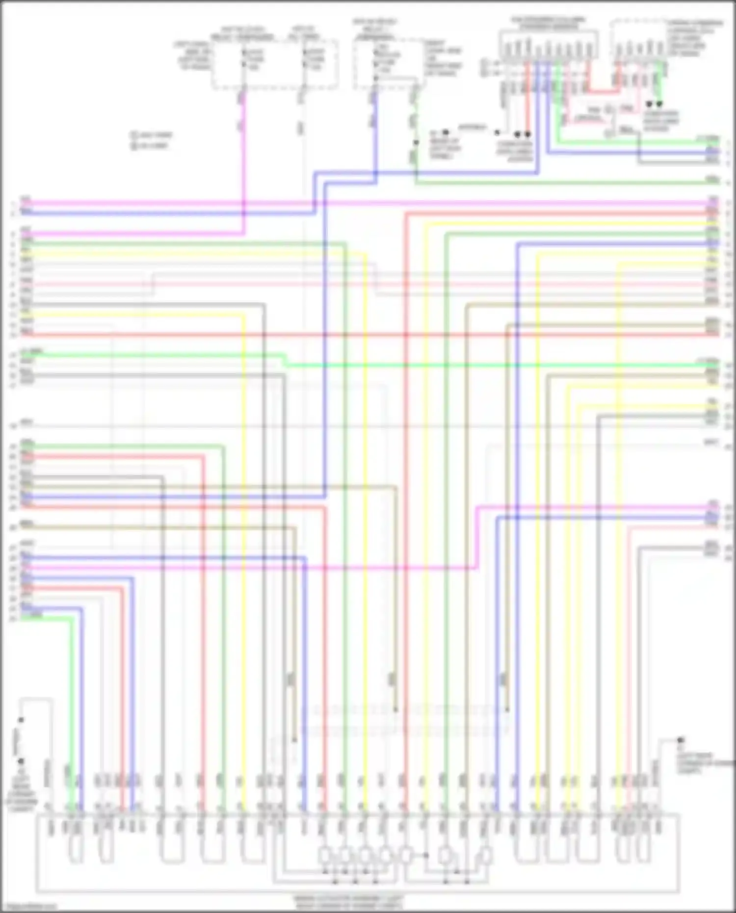 Wiring diagram rrr + for Lexus GS IV facelift (2015-2020)