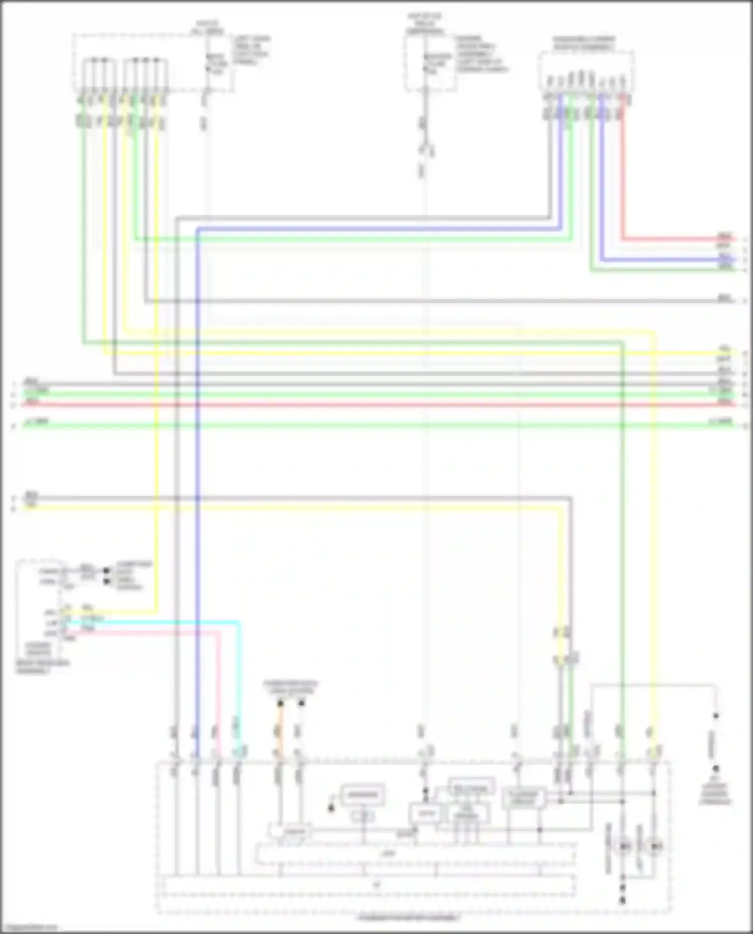Wiring diagram relay energized for Lexus GS IV facelift (2015-2020) (4 of 52)