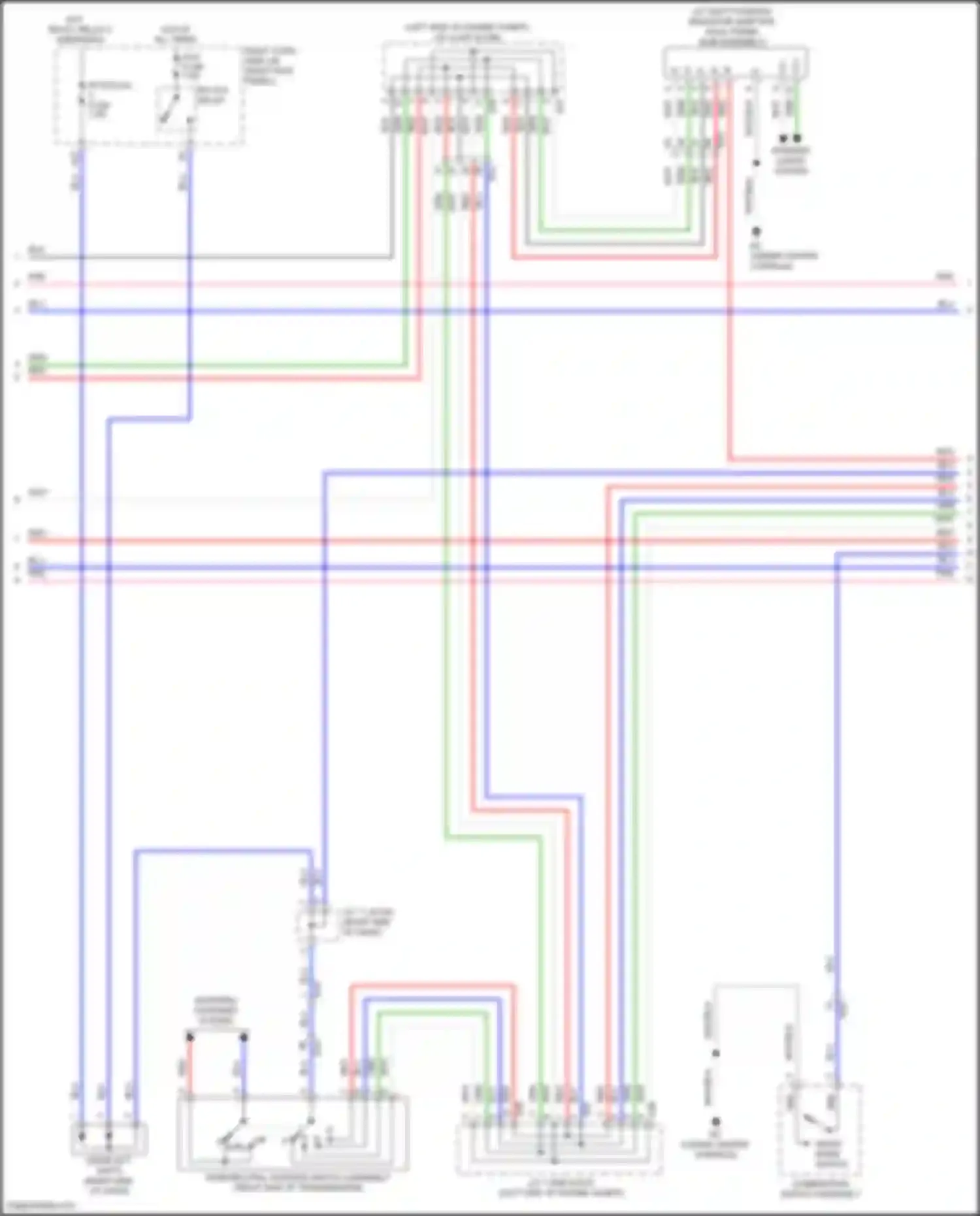 Wiring diagram rh acc relay for Lexus GS IV facelift (2015-2020) (21 of 26)