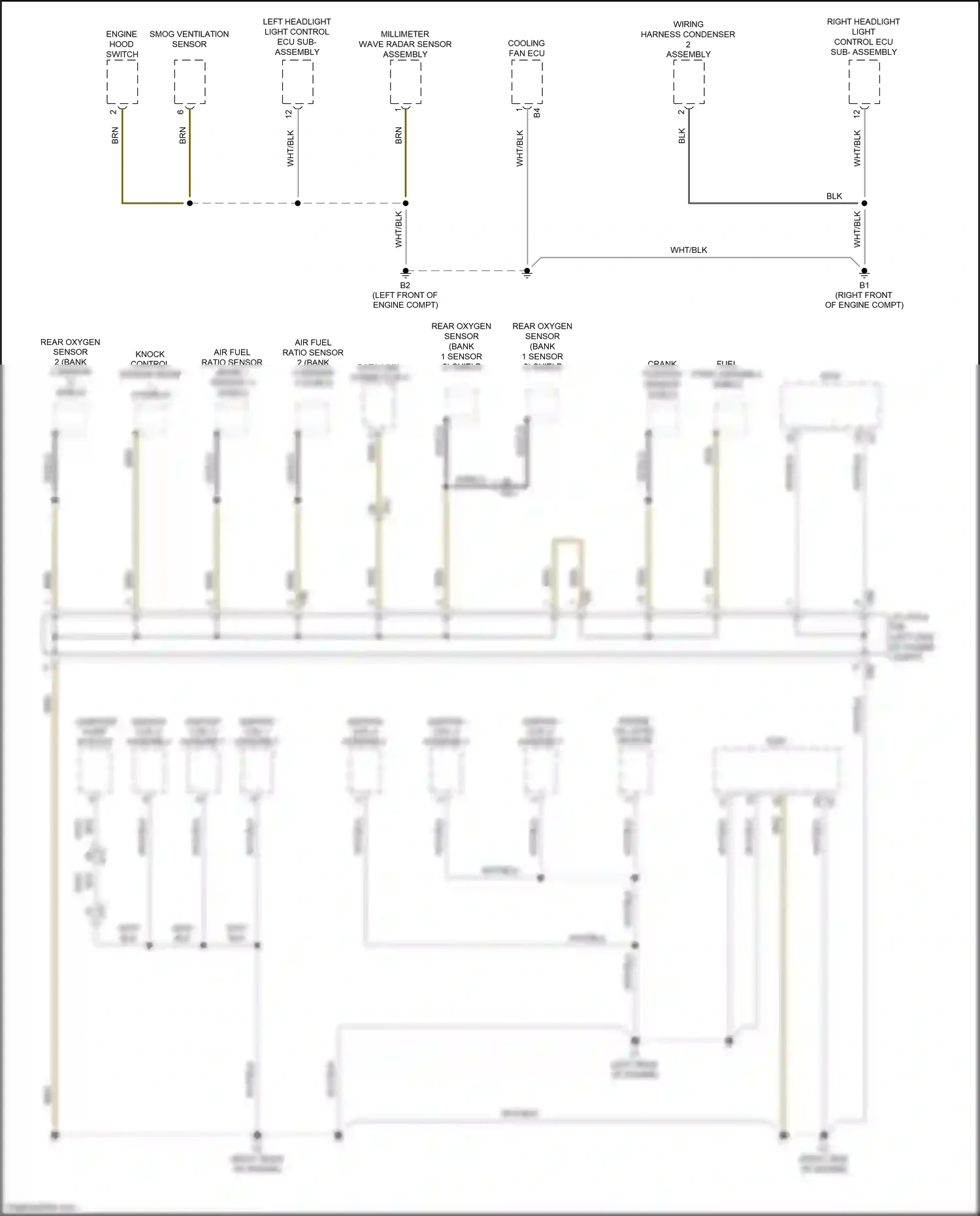 Lexus GS IV facelift (2015-2020) smog ventilation sensor wiring diagram  (4 of 5)
