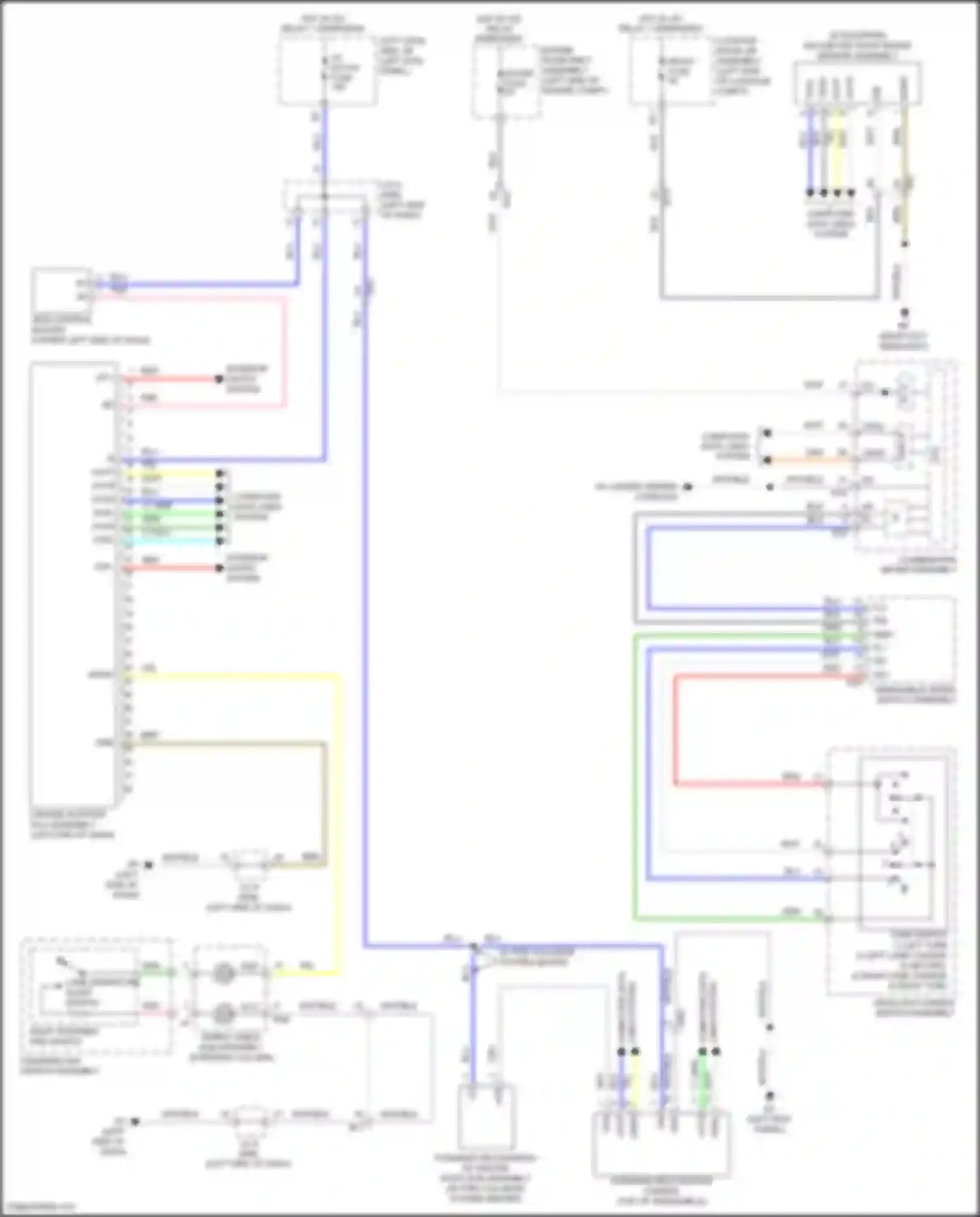 Wiring diagram steering column) for Lexus GS IV facelift (2015-2020) (15 of 30)