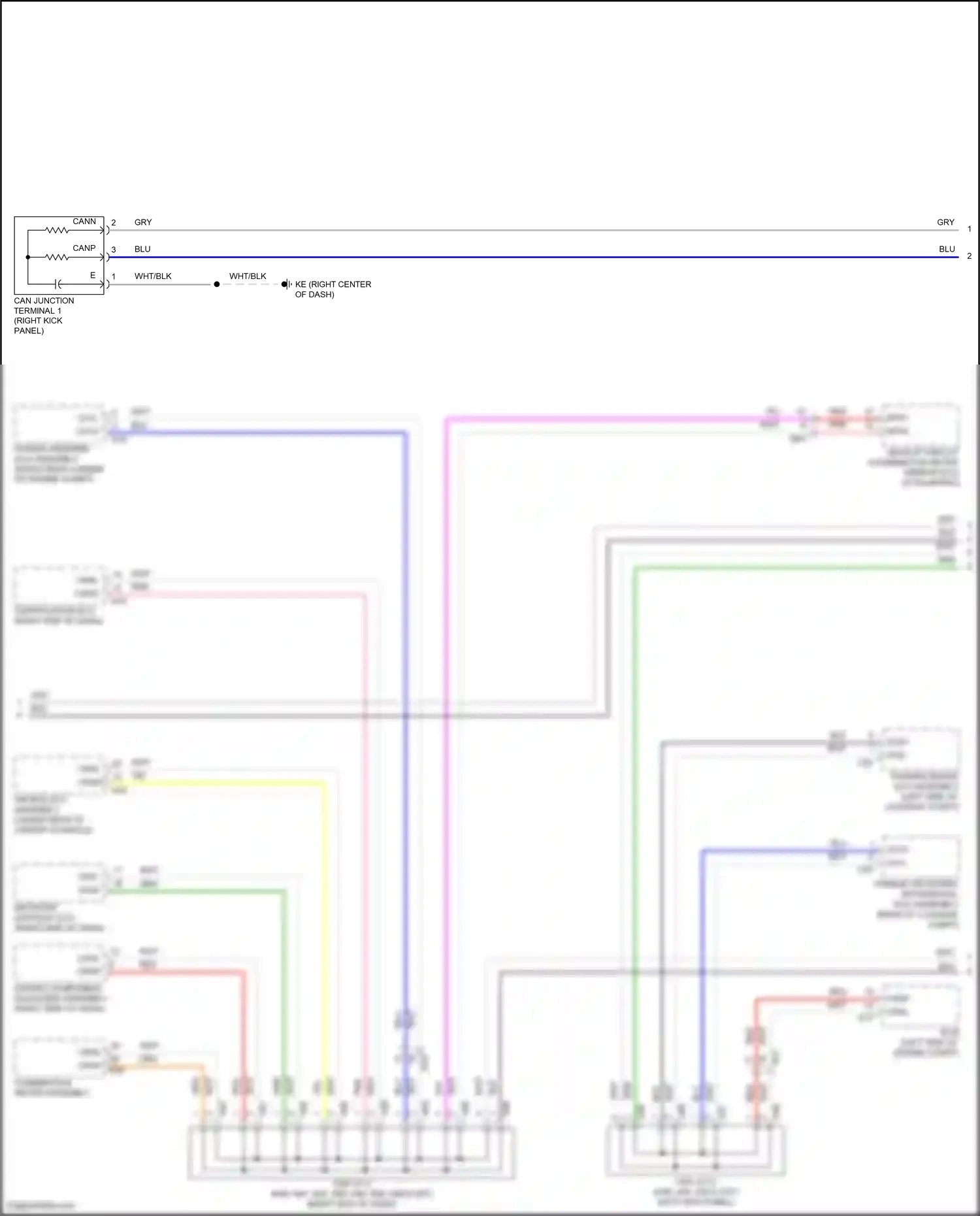 Lexus GS IV facelift (2015-2020) stereo component equalizer assembly wiring diagram  (2 of 4)