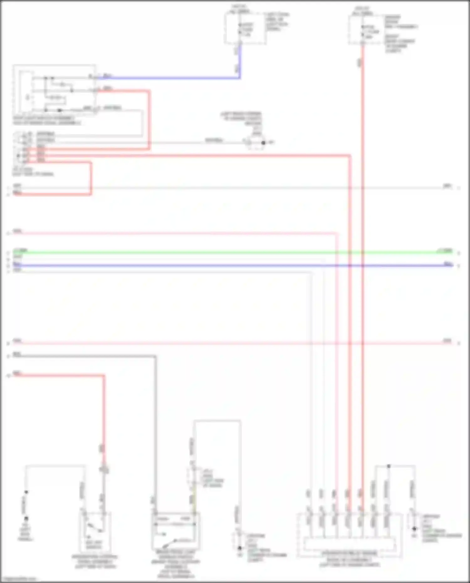 Wiring diagram stop fuse for Lexus GS IV facelift (2015-2020) (11 of 21)