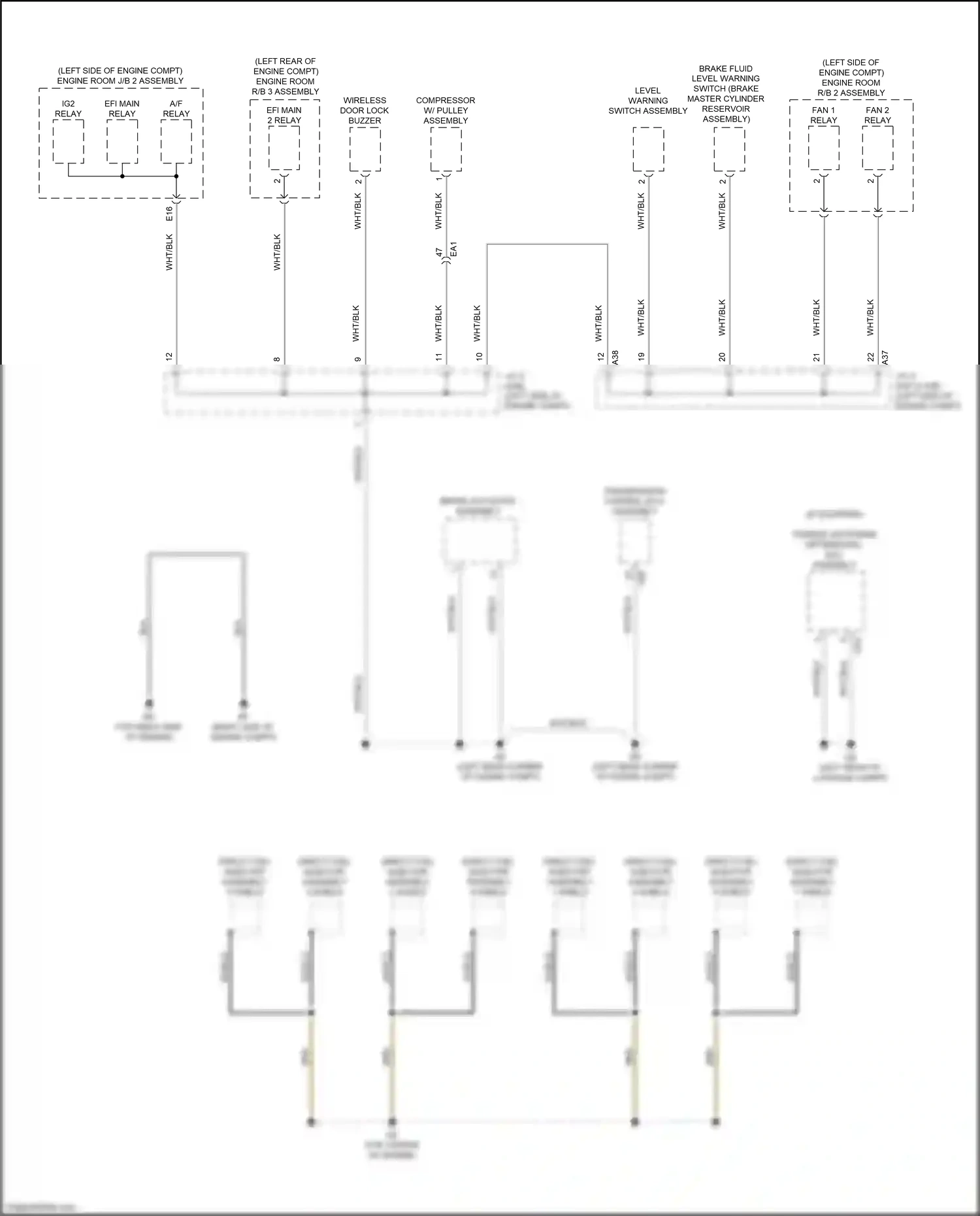 Lexus GS IV facelift (2015-2020) torque vectoring differential ecu assembly wiring diagram  (3 of 4)