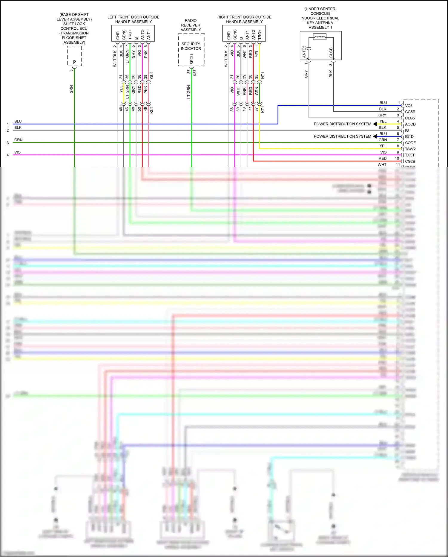 Lexus GS IV facelift (2015-2020) trg+ wiring diagram  (1 of 2)
