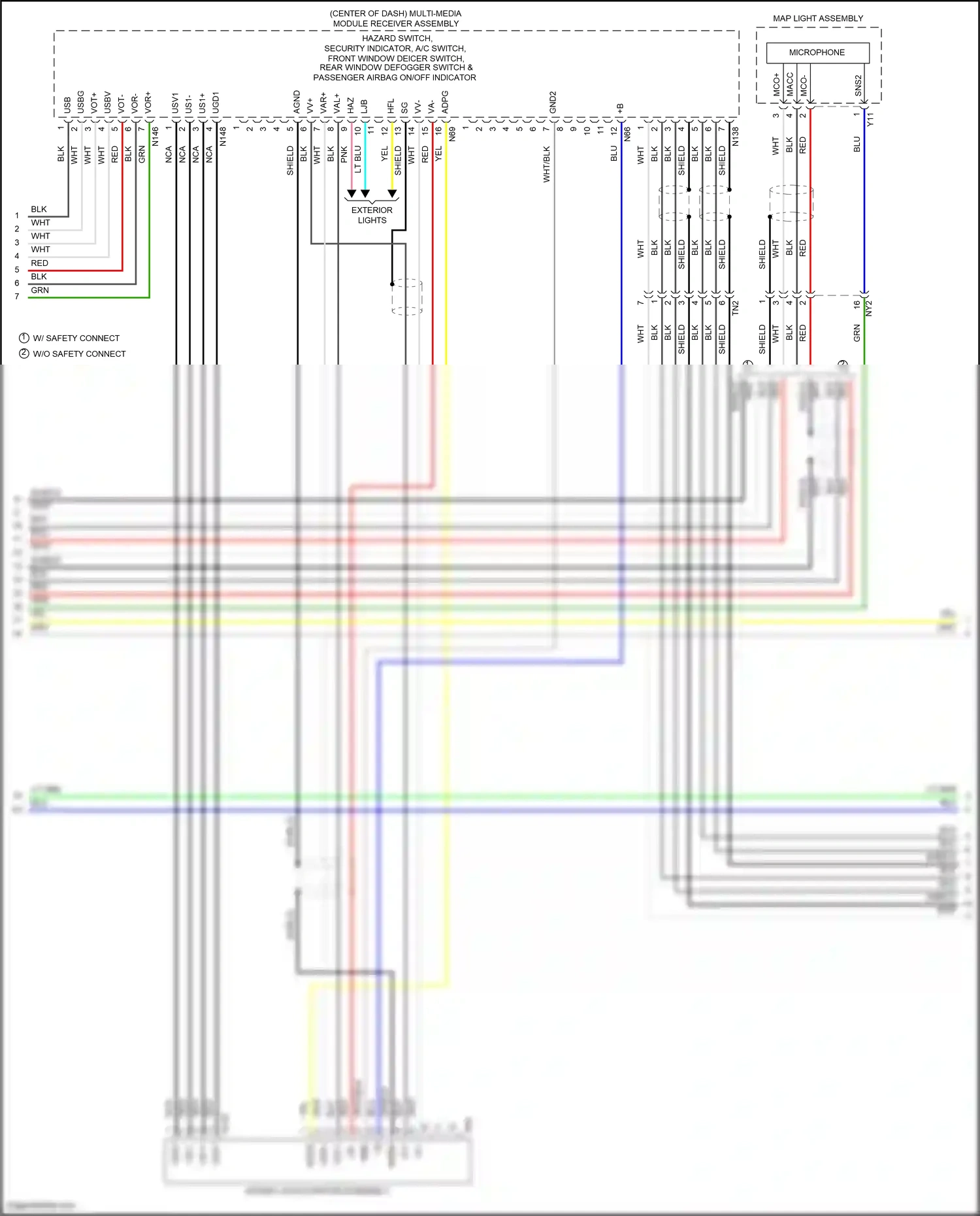 Lexus GS IV facelift (2015-2020) val+ wiring diagram  (2 of 6)