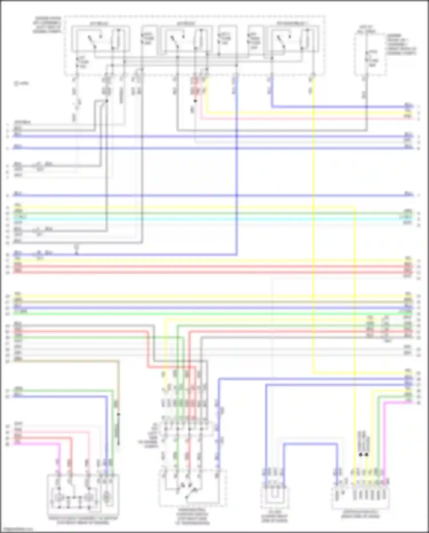Wiring diagram wht for Lexus GS IV facelift (2015-2020) (169 of 266)