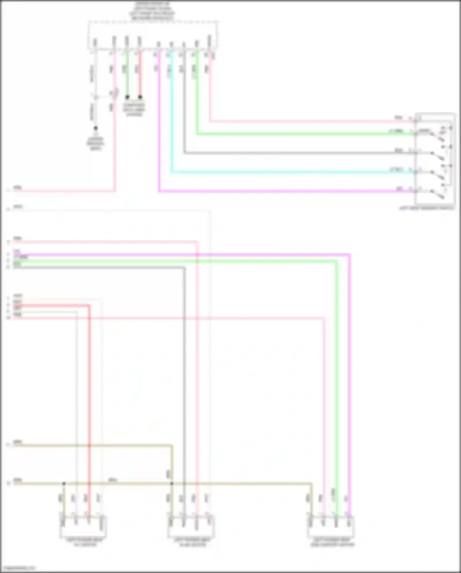 Wiring diagram wht/blk for Lexus GS IV facelift (2015-2020) (163 of 240)