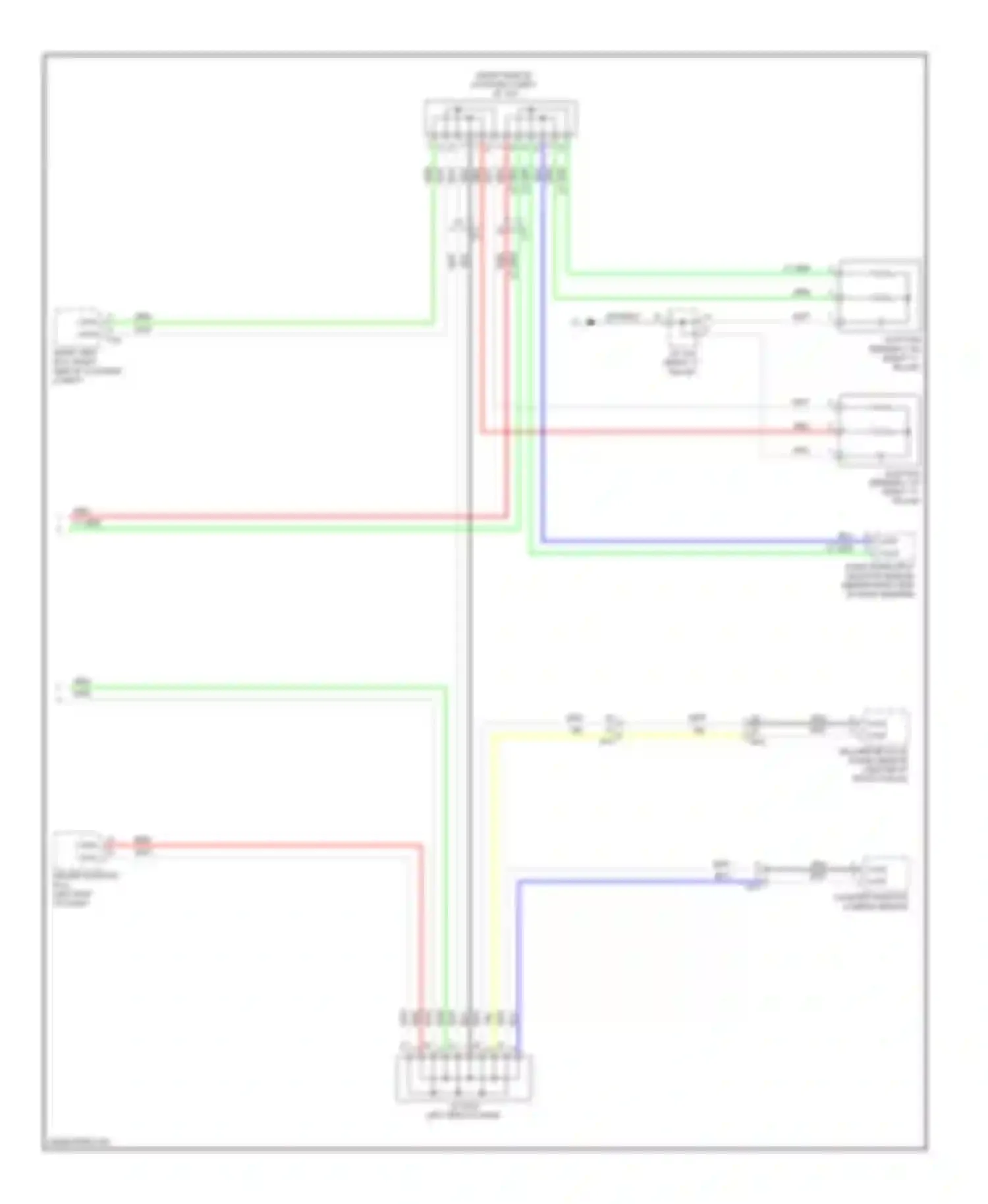 GS Lexus IV (2011-2015): High/low bus circuit (4 of 4)
