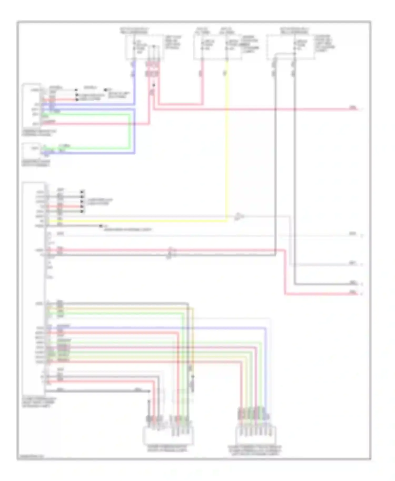 GS Lexus IV (2011-2015): Electronic power steering circuit (1 of 2)