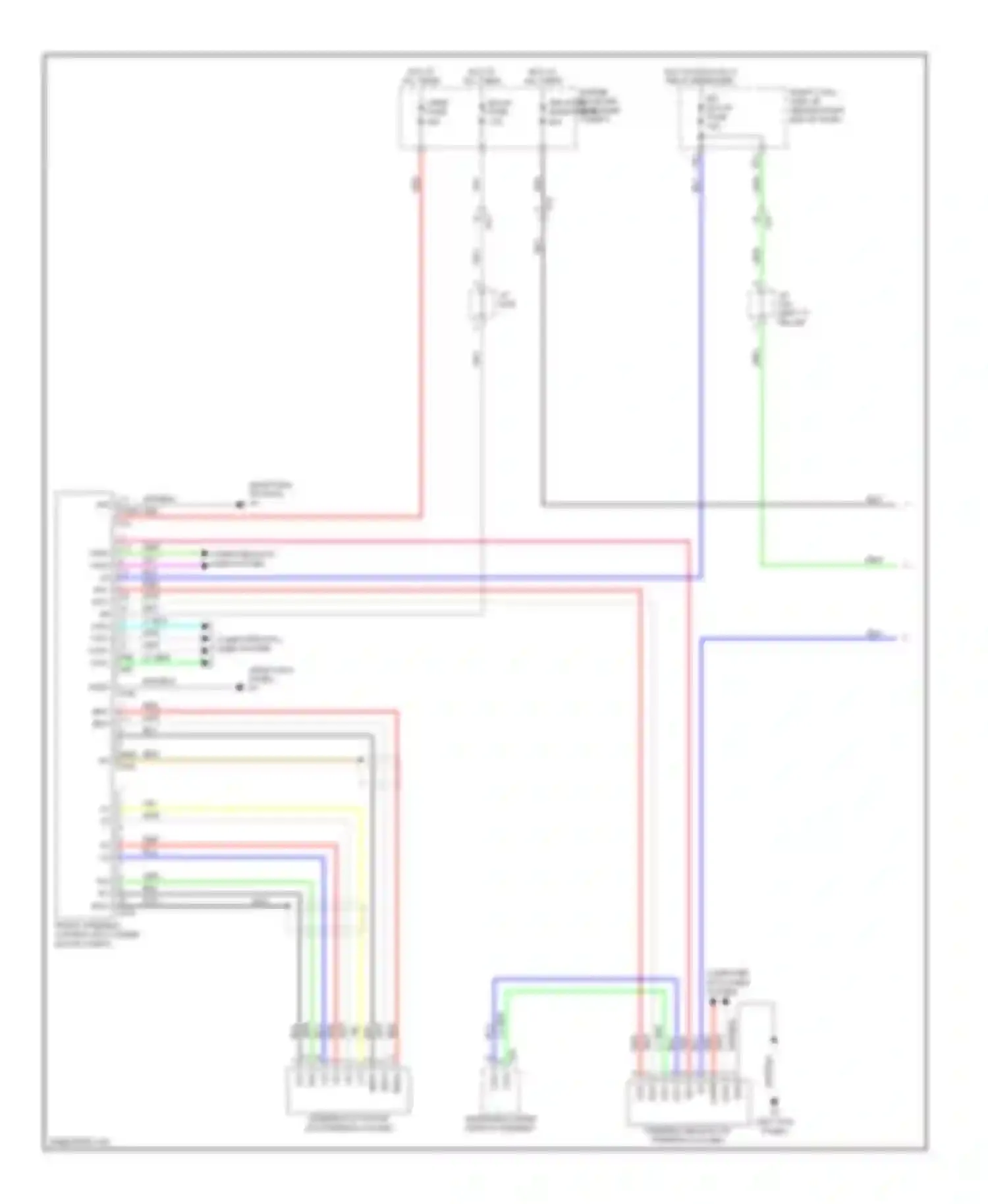 GS Lexus IV (2011-2015): Progressive power steering circuit (1 of 2)