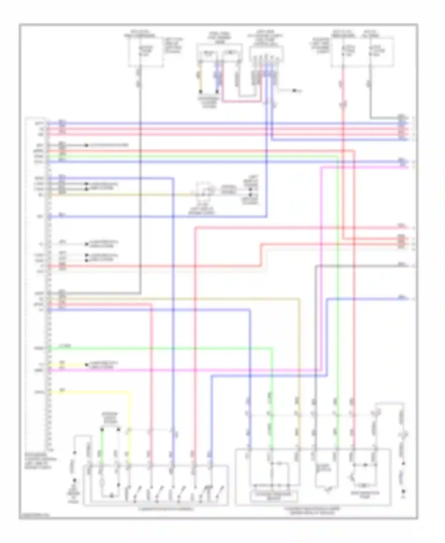 GS Lexus IV (2011-2015): Wiring diagram engine performance 3.5l hybrid, engine controls circuit (1 of 7)