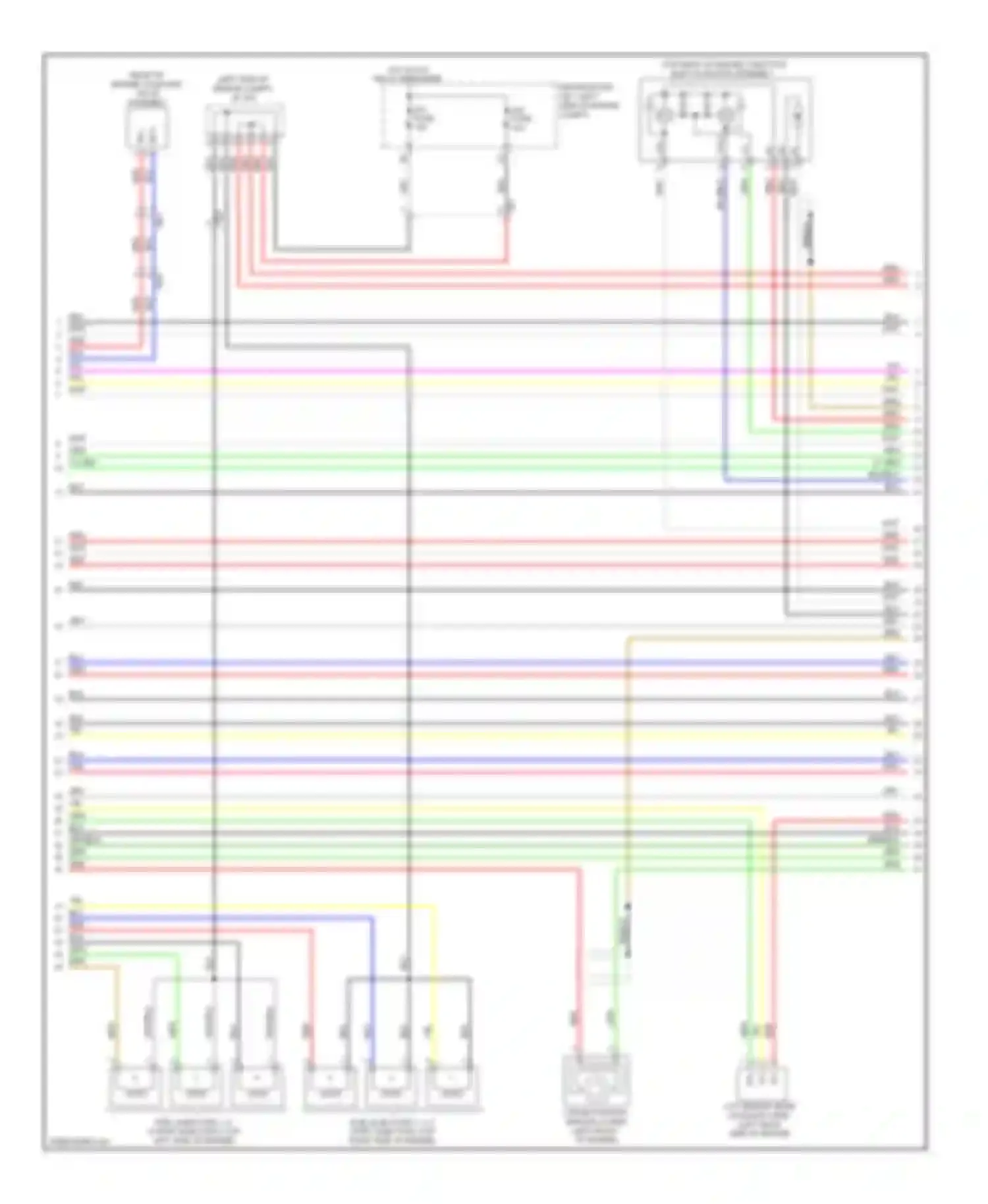 GS Lexus IV (2011-2015): Wiring diagram engine performance 3.5l hybrid, engine controls circuit (3 of 7)