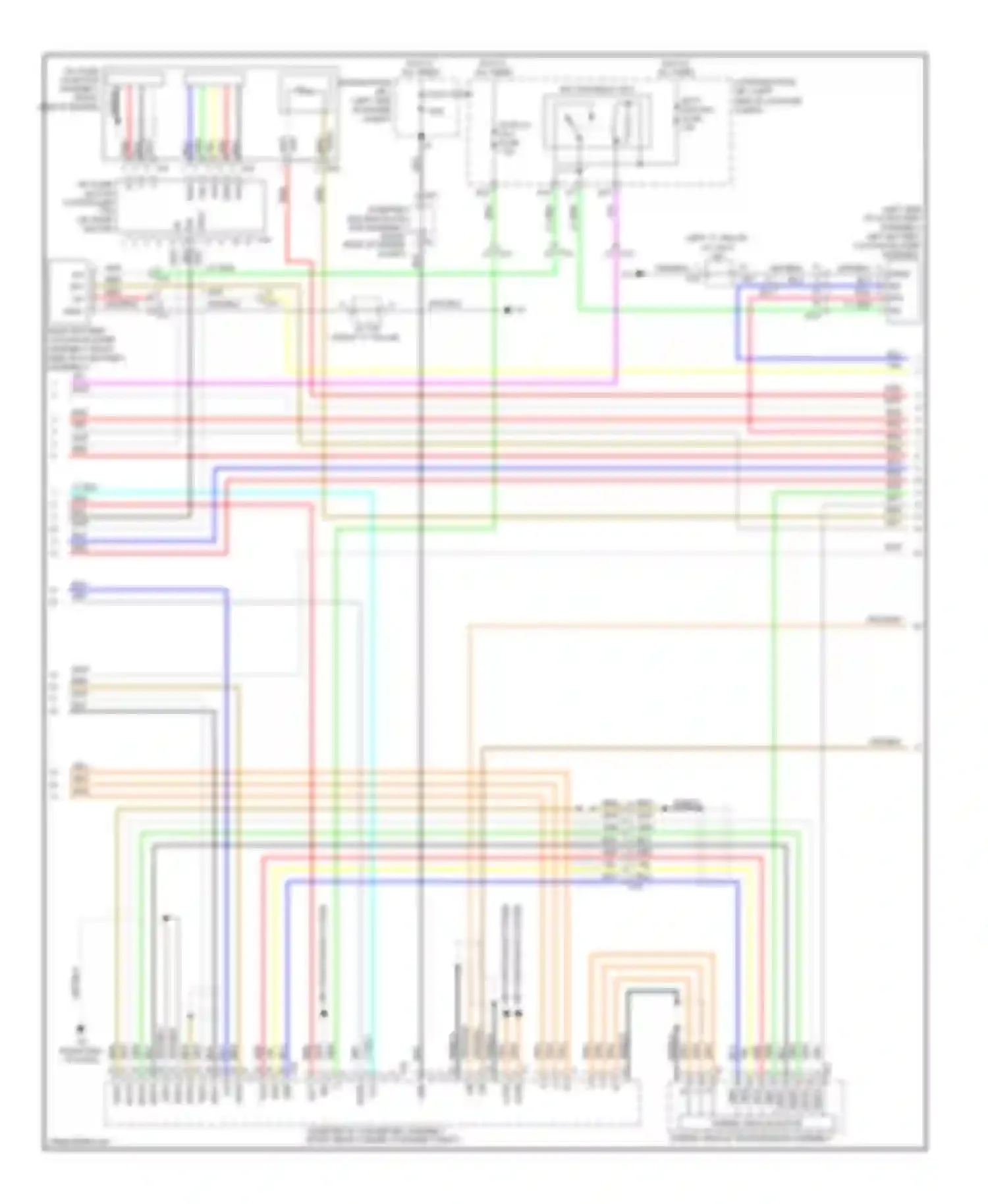 GS Lexus IV (2011-2015): Wiring diagram engine performance 3.5l hybrid, hybrid system circuit (2 of 6)