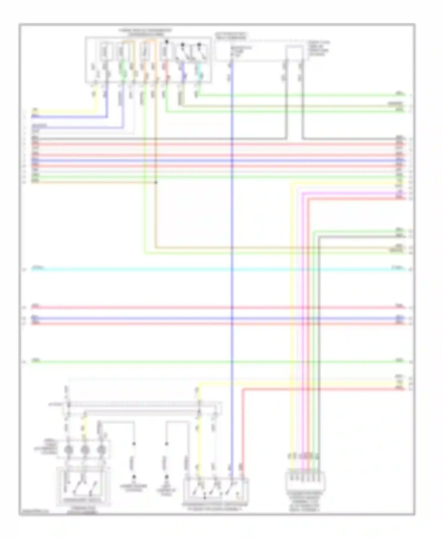 GS Lexus IV (2011-2015): Wiring diagram engine performance 3.5l hybrid, hybrid system circuit (5 of 6)