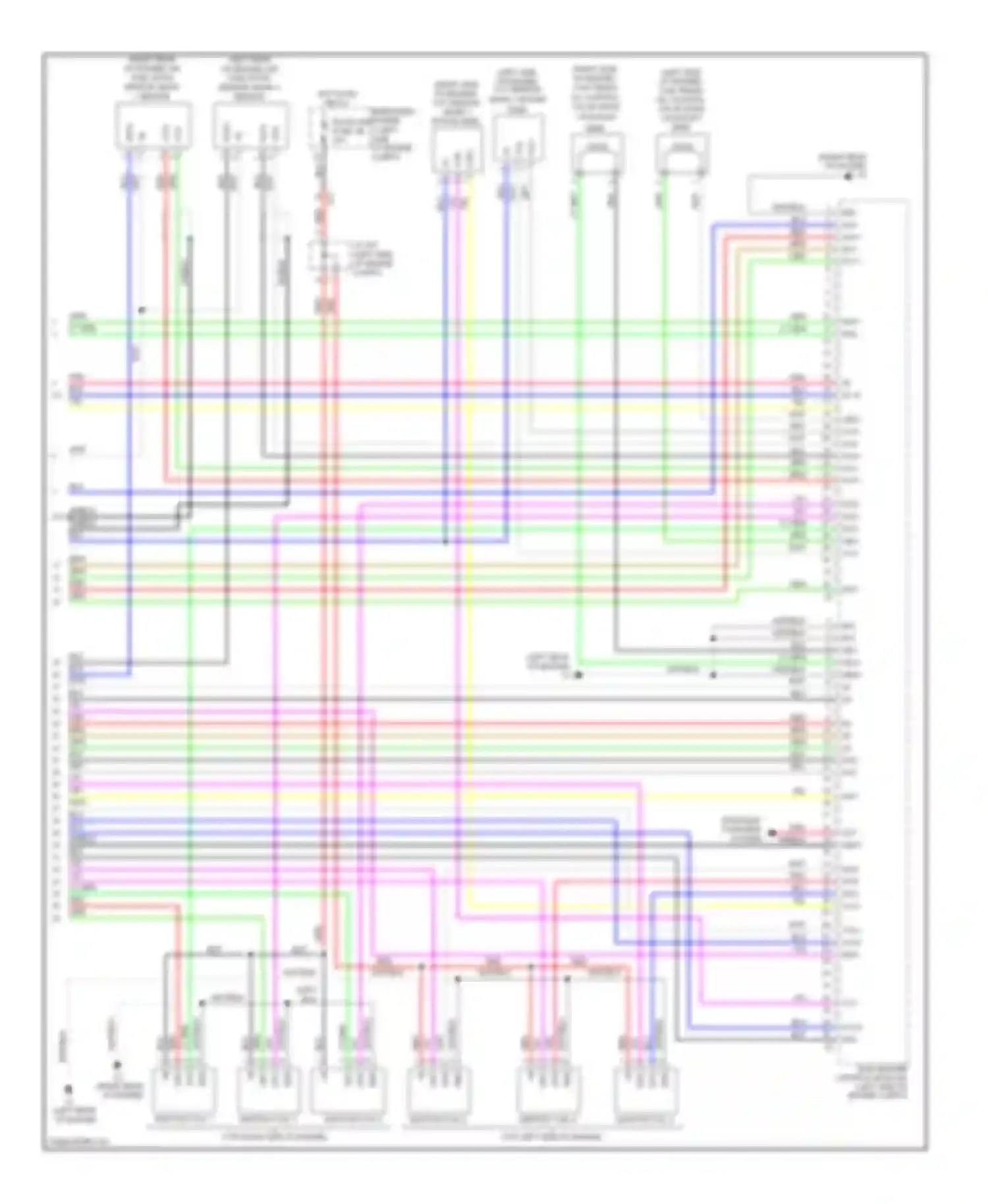 GS Lexus IV (2011-2015): Wiring diagram engine performance 3.5l (9 of 9)