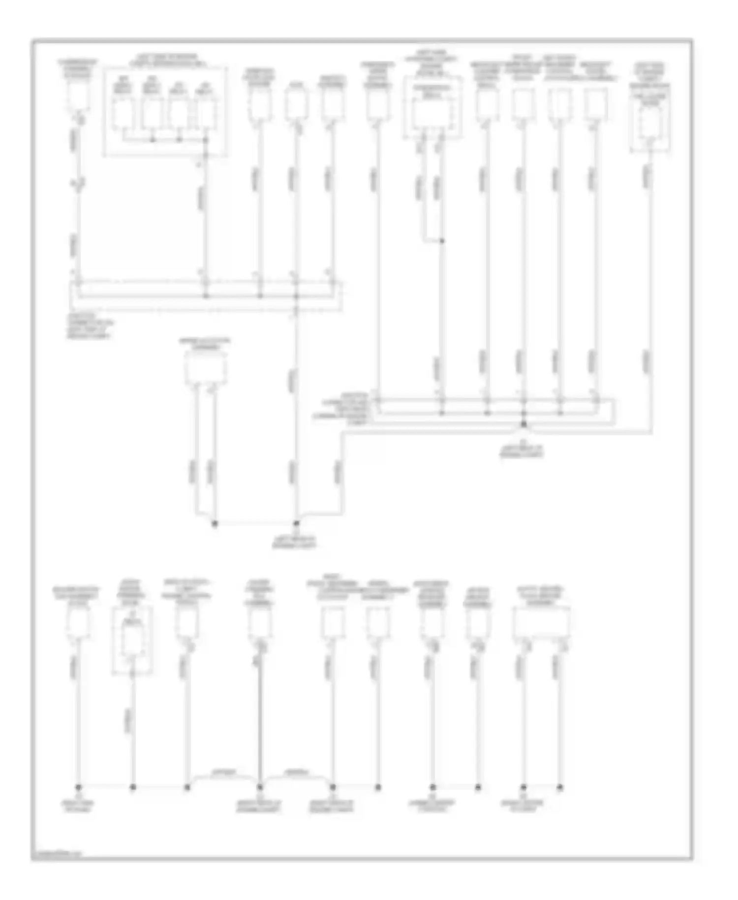GS Lexus IV (2011-2015): Ground distribution circuit (1 of 6)