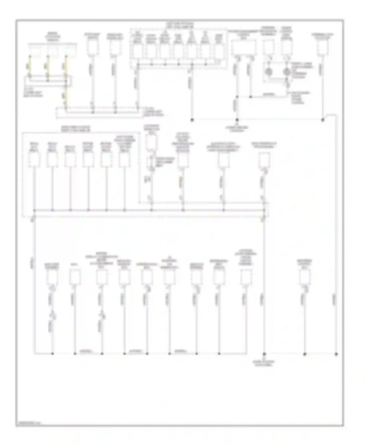 GS Lexus IV (2011-2015): Ground distribution circuit (3 of 7)