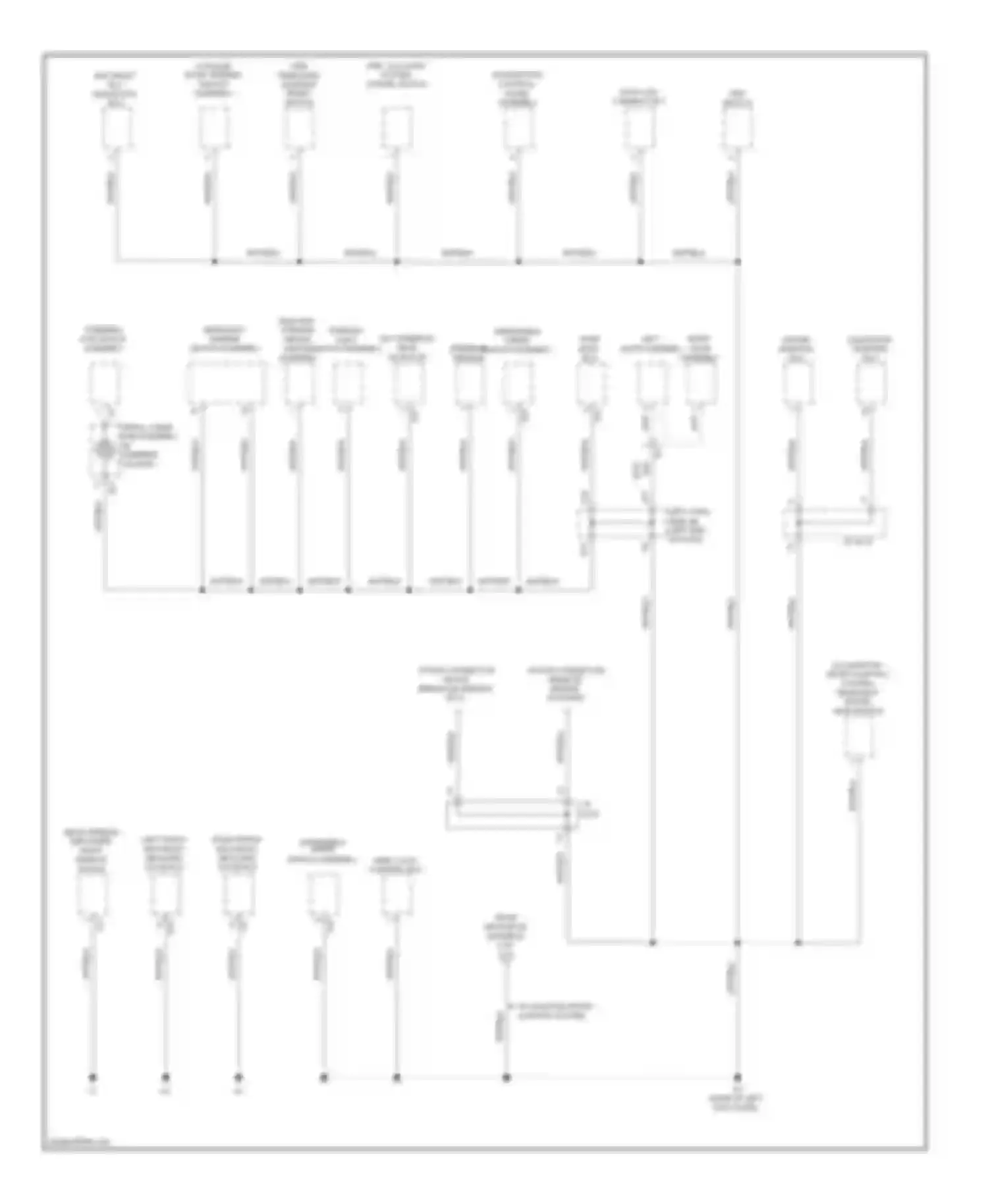 GS Lexus IV (2011-2015): Ground distribution circuit (5 of 7)