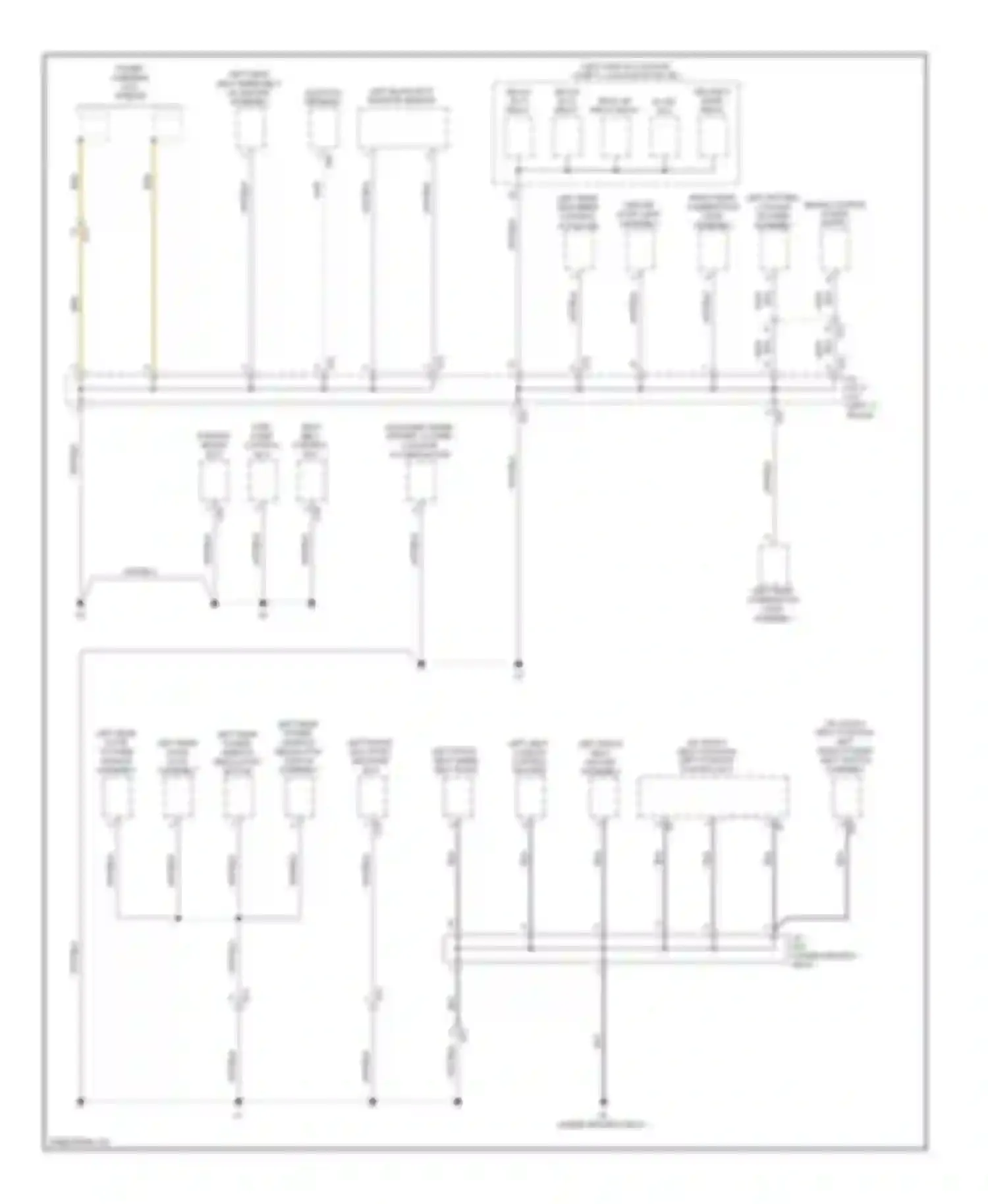 GS Lexus IV (2011-2015): Ground distribution circuit (6 of 7)