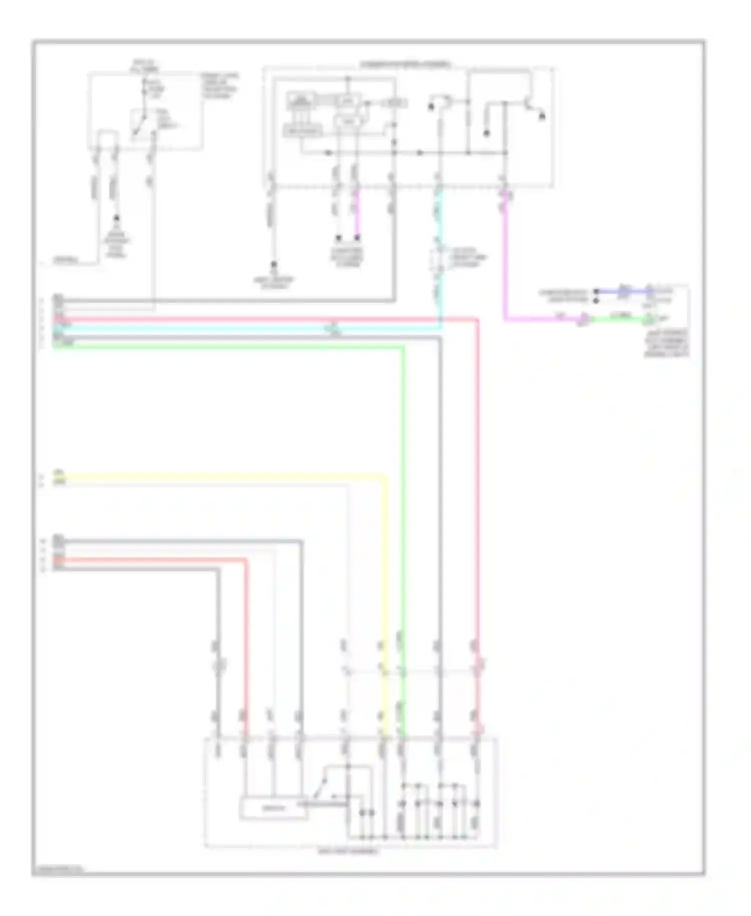 GS Lexus IV (2011-2015): Telematics circuit (2 of 2)