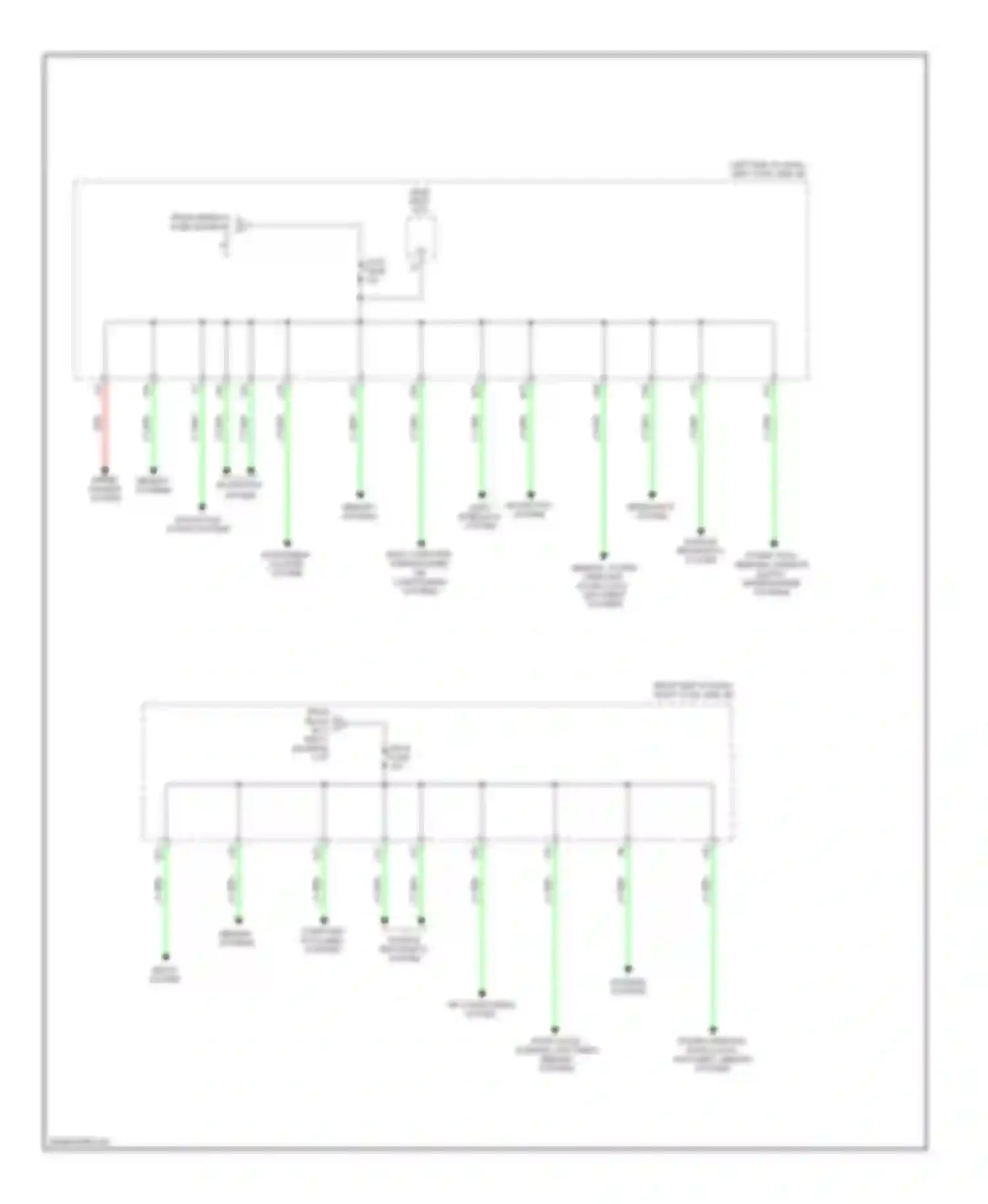 GS Lexus IV (2011-2015): Power distribution circuit (5 of 7)