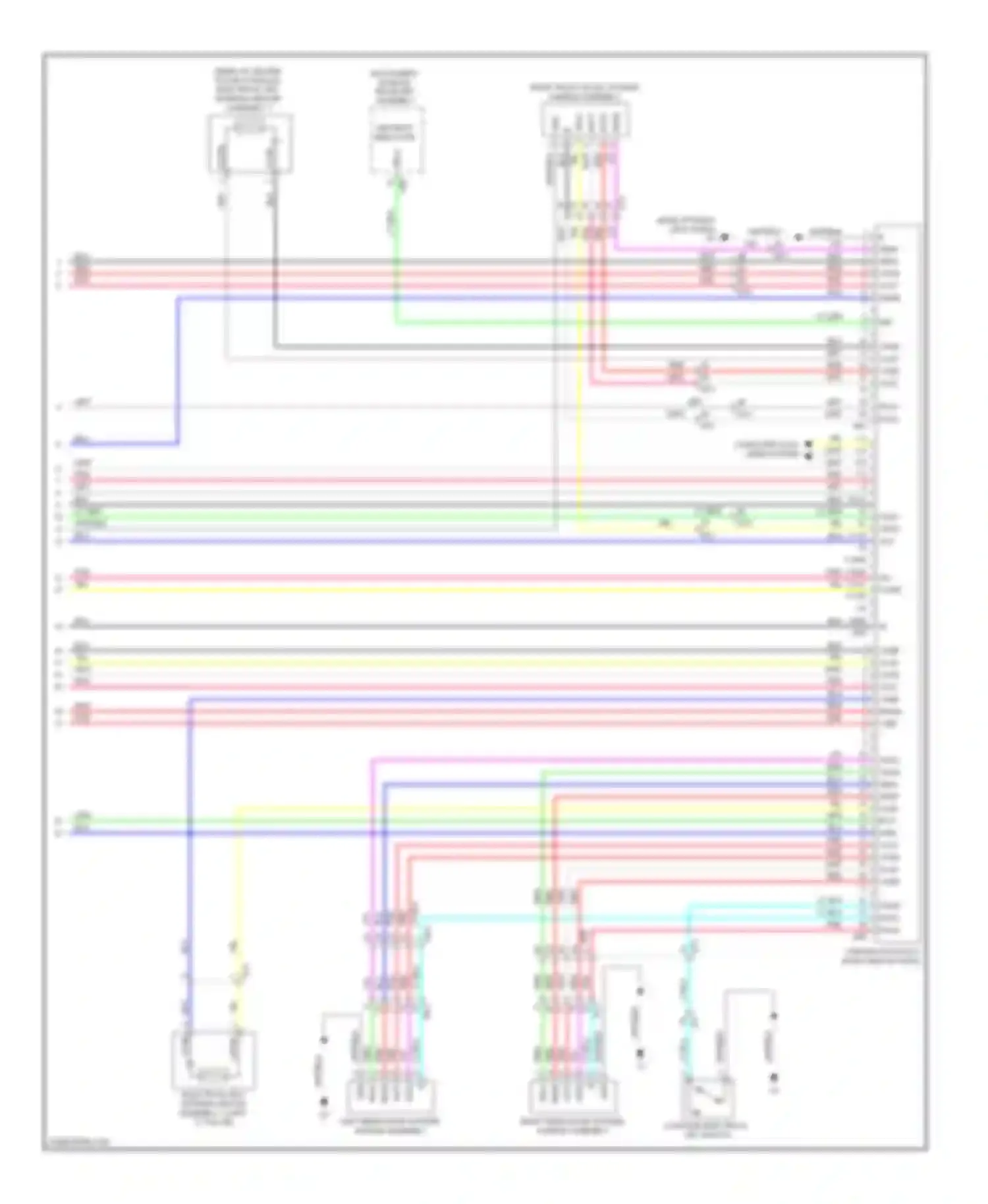 GS Lexus IV (2011-2015): Power door locks circuit (8 of 8)
